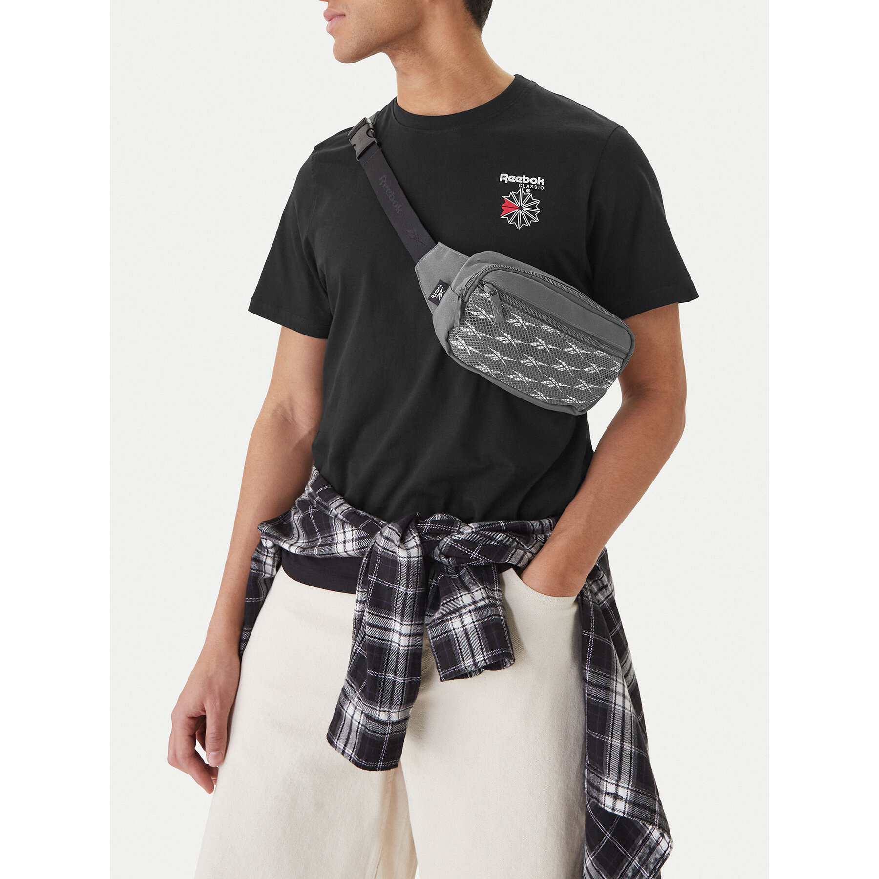 Τσαντάκι Μέσης﻿ Reebok CWBEO-RBK-P-003-09 Γκρι