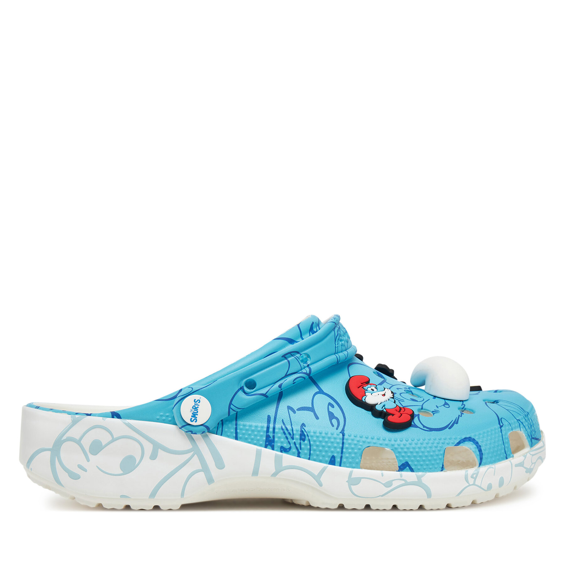 Papucs Crocs Smurfs Classic Clog 210820 Színes