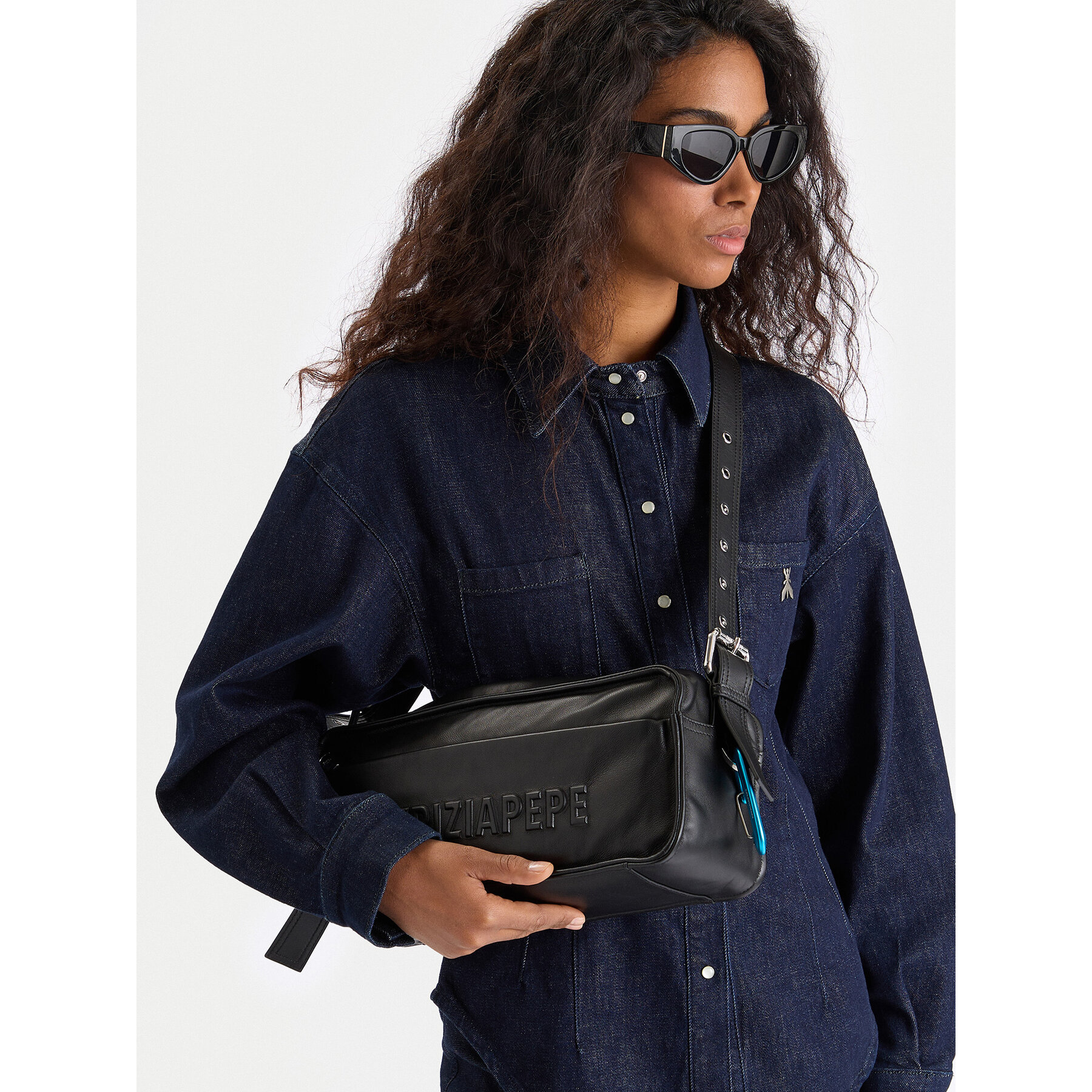 Geantă Patrizia Pepe 2B0148/L113- K103 Negru