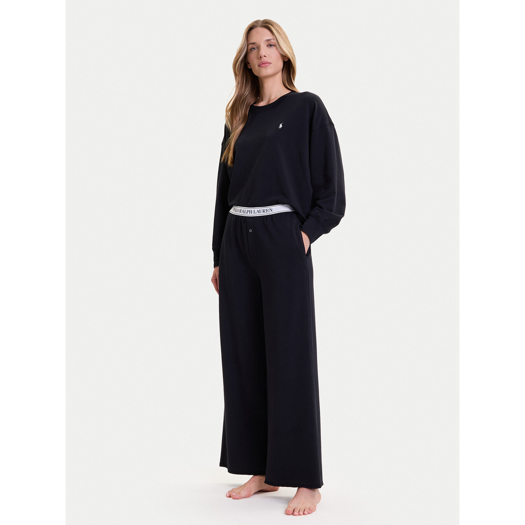 Polo Ralph Lauren Pyjama 4P8030 Schwarz Relaxed Fit