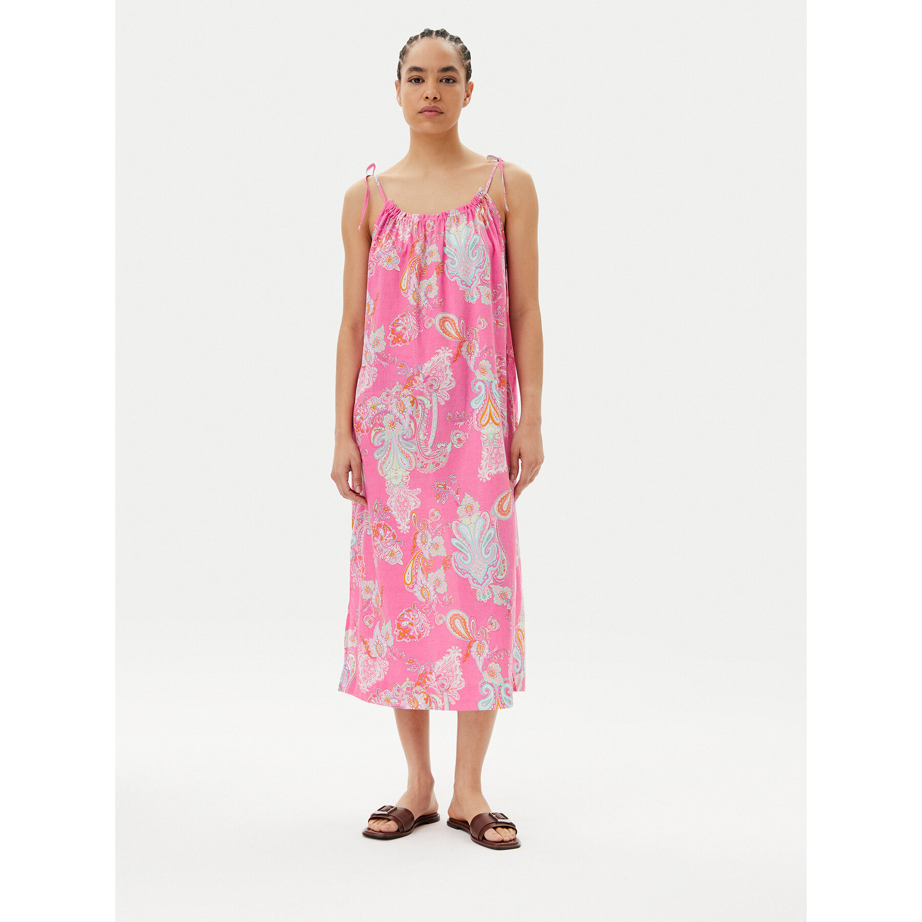 LAUREN RALPH LAUREN Nachthemd ILN02424 Rosa Regular Fit