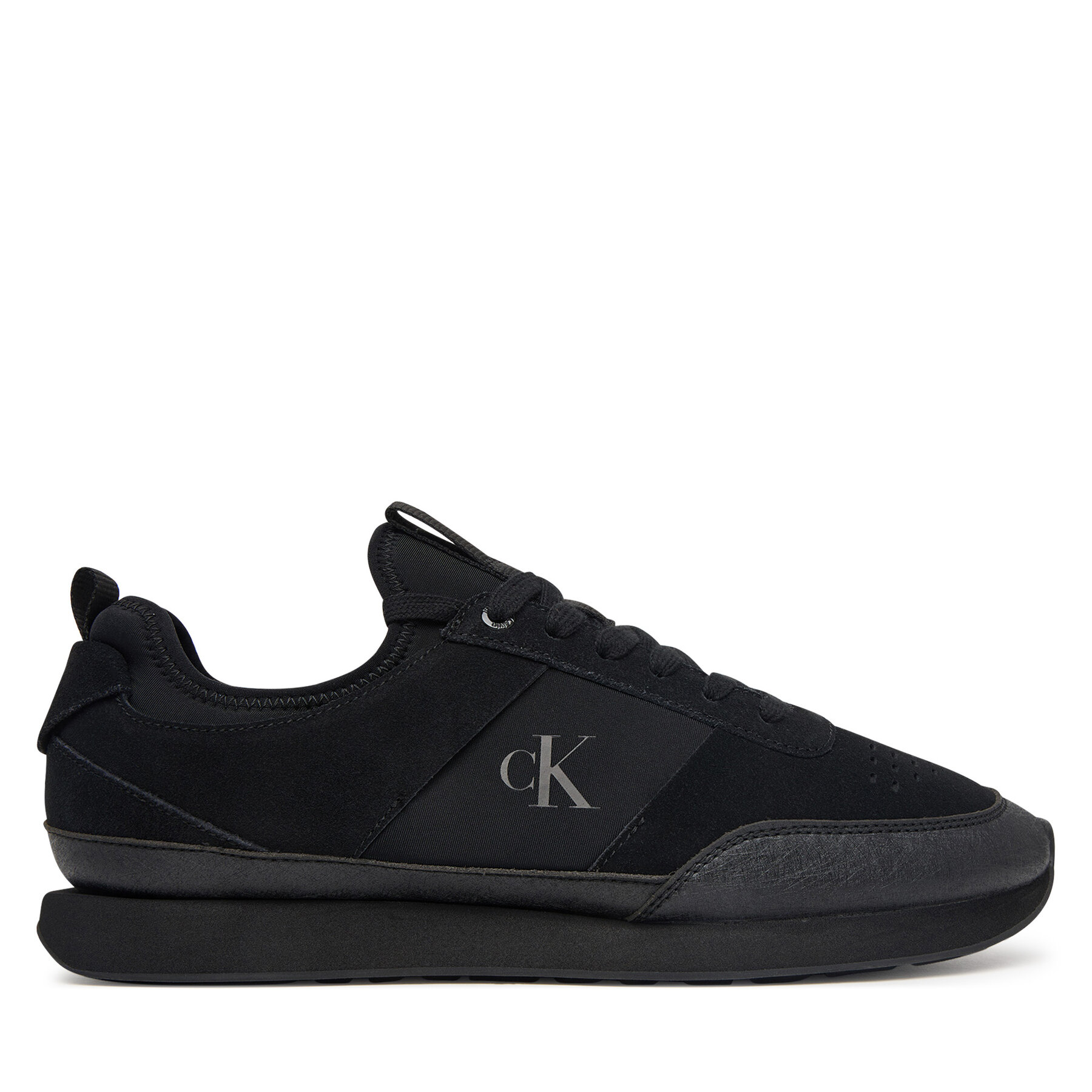 Сникърси Calvin Klein Retro Runner Sock Laceup Mix HM0HM02305 Черен