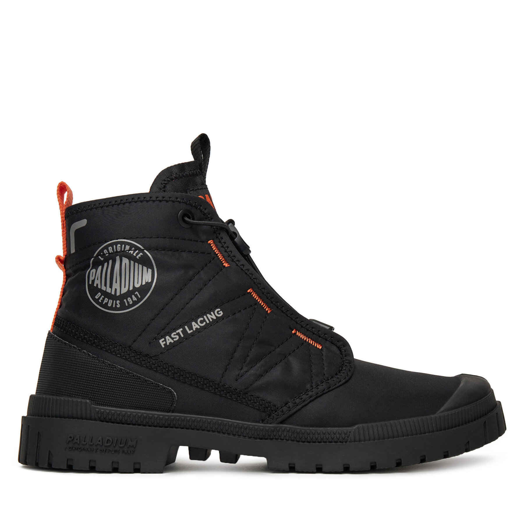 Trappers Palladium Sp20 Travel Hi 74476-008-M Negru