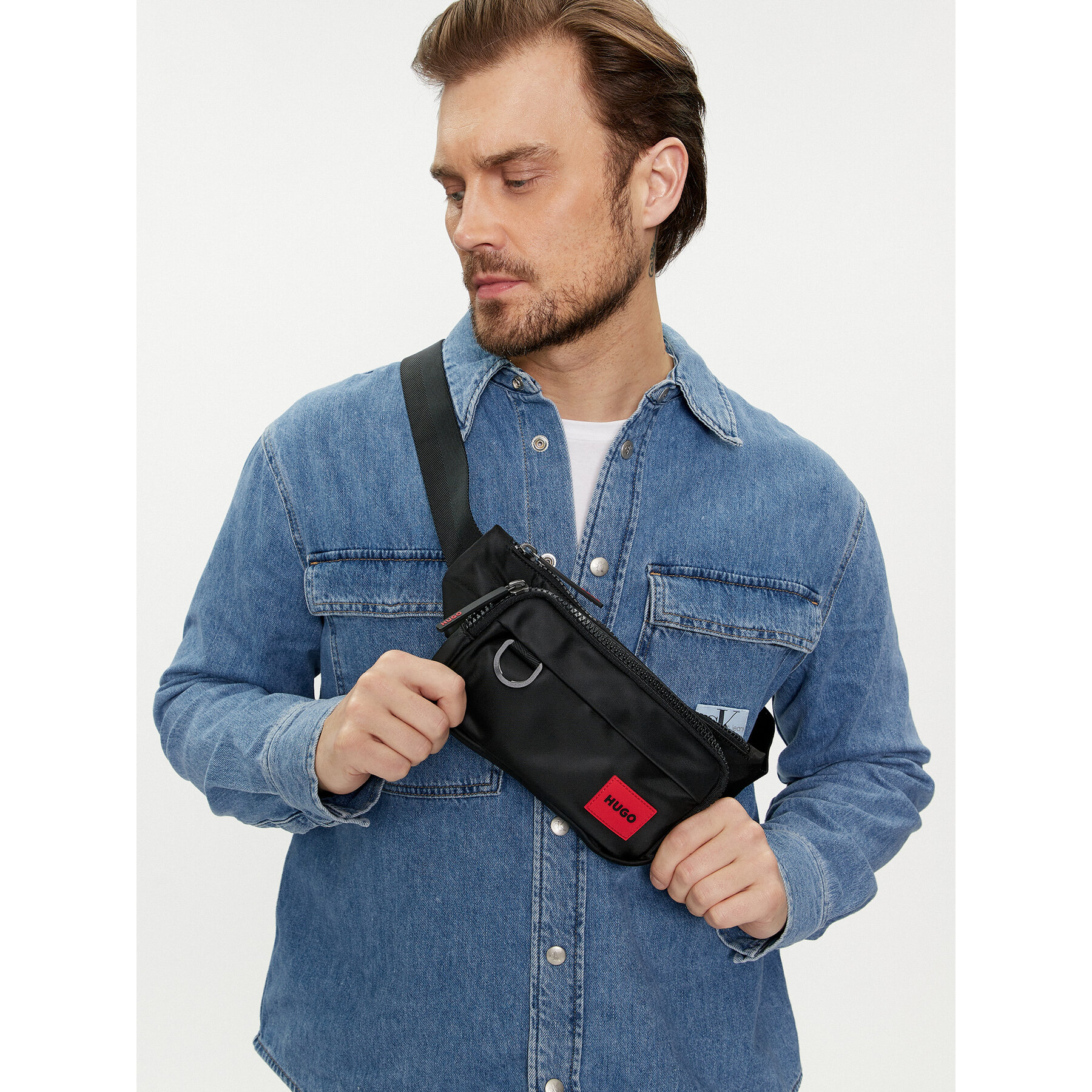 Borsetă HUGO Ethon 2.0n 50491759 Negru