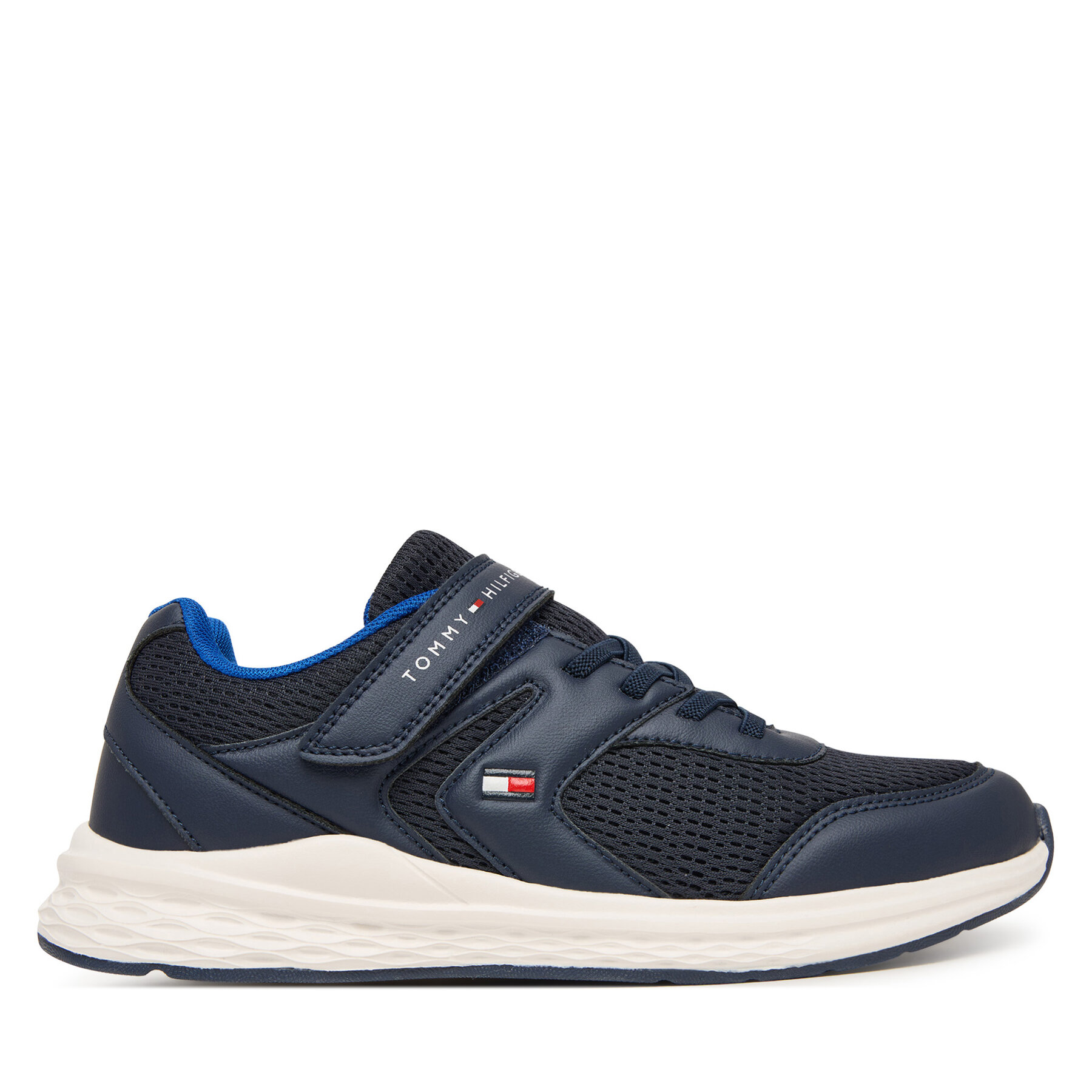 Superge Tommy Hilfiger Low Cut Lace-Up T3X9-34378-1697 D Mornarsko modra