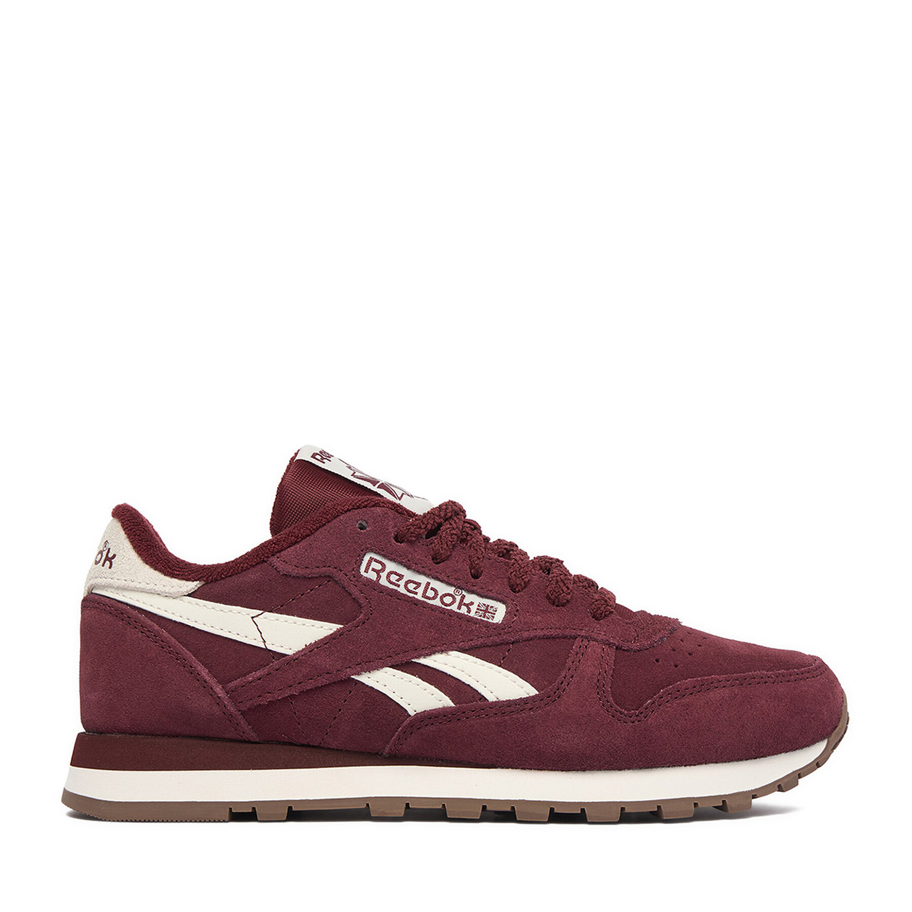 Sneakersy Reebok EO-CLASSIC LEATHER 100271703 Bordó