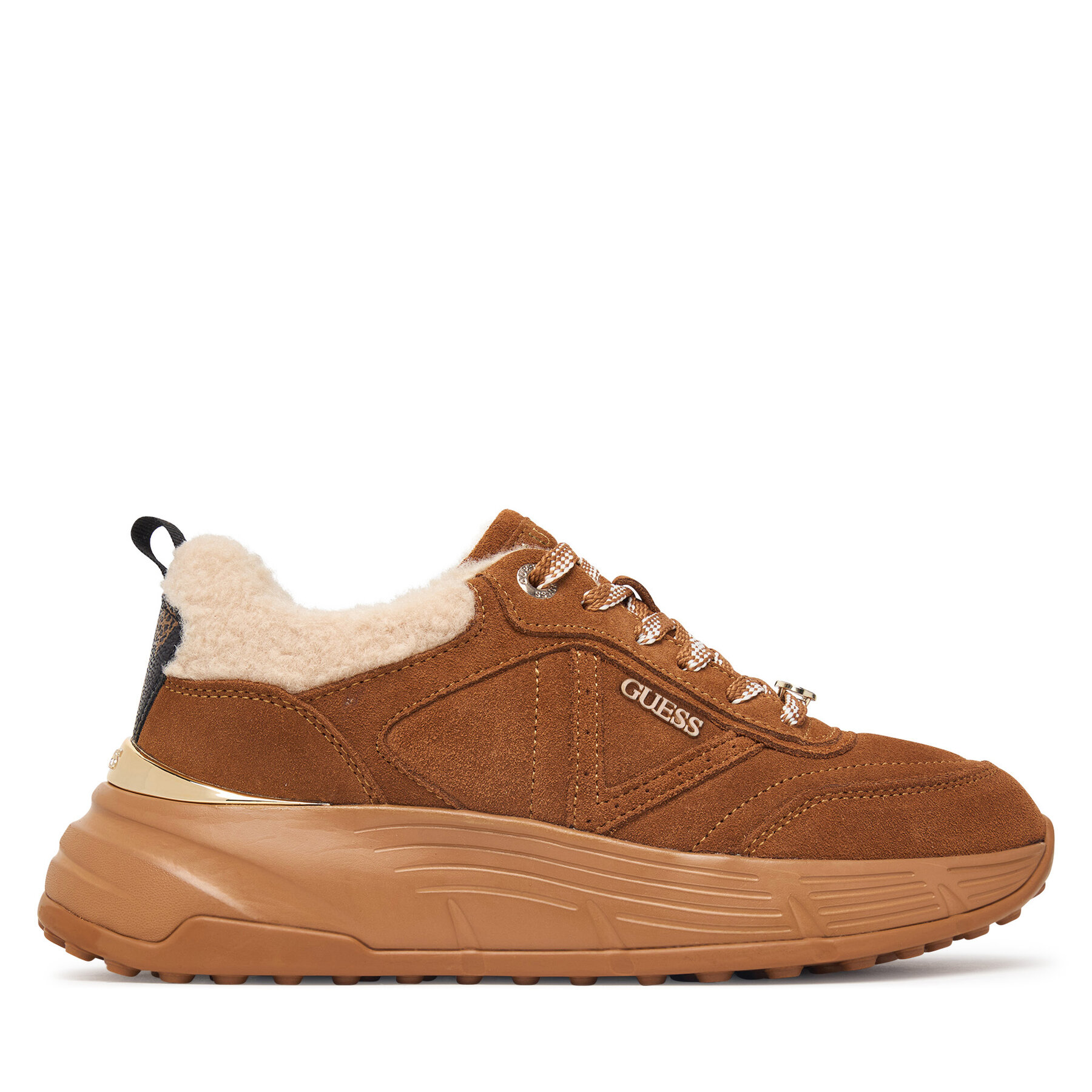 Сникърси Guess FLFFA2 LEA12 Кафяв