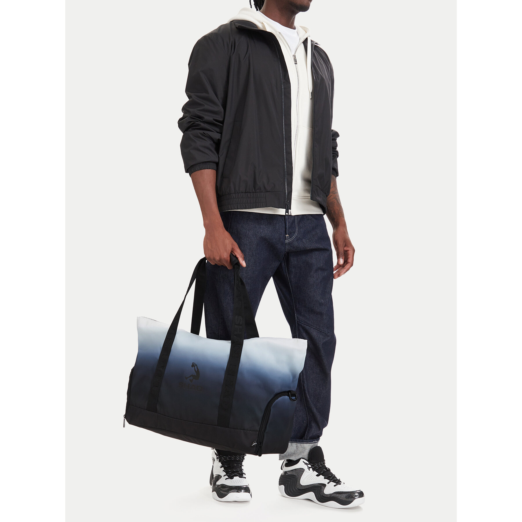 Geantă de weekend SHAQ CWBEO-SHAQ-F-003-10 Negru