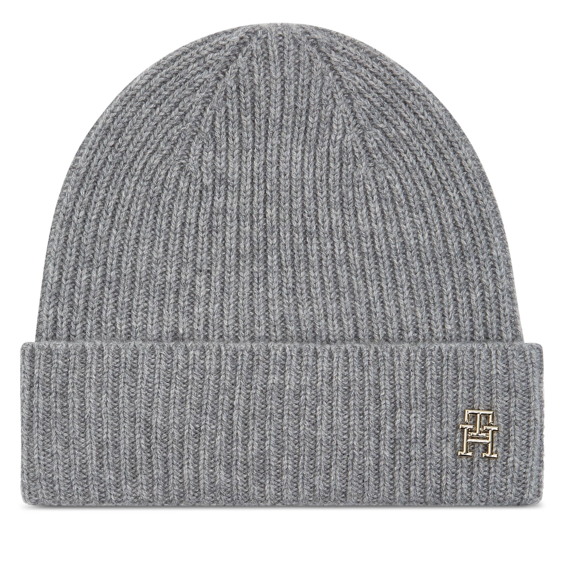Căciulă Tommy Hilfiger Cashmere Chic Beanie AW0AW15321 Gri