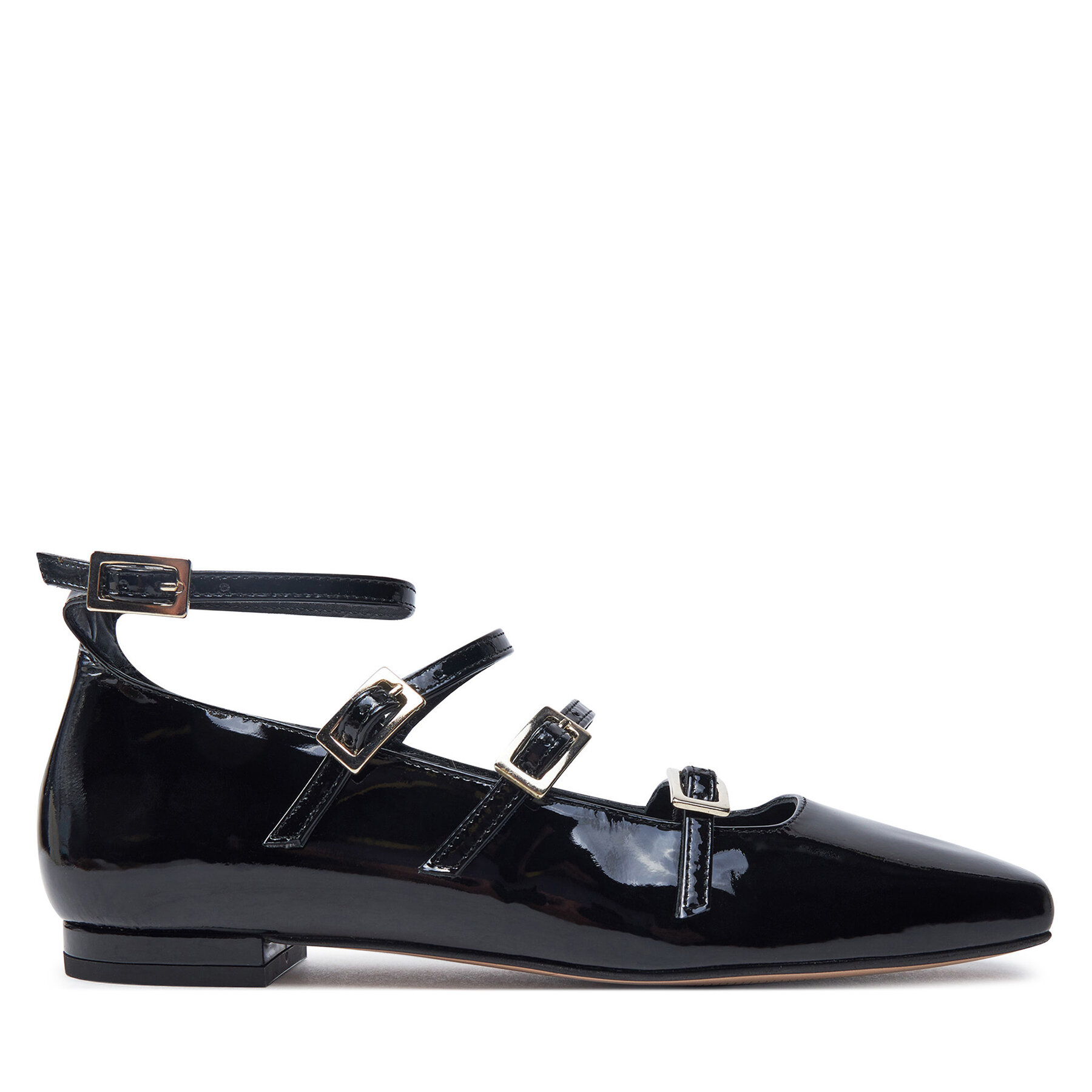 Damskie Baleriny ALOHAS, Rozmiar 36 Czarny Luke Onix S100056-01