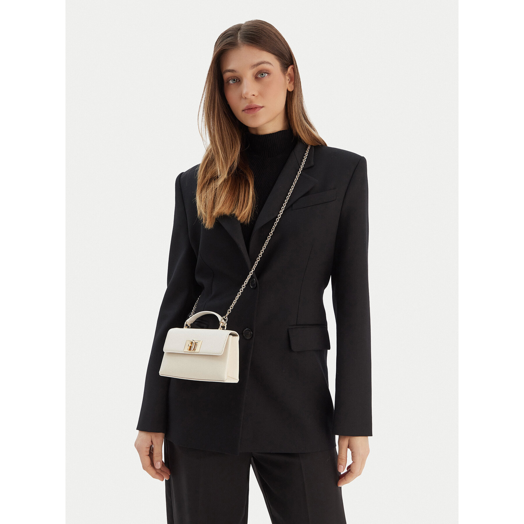Geantă Furla 1927 Mini WE00423 ARE000 CN PNN00 Écru