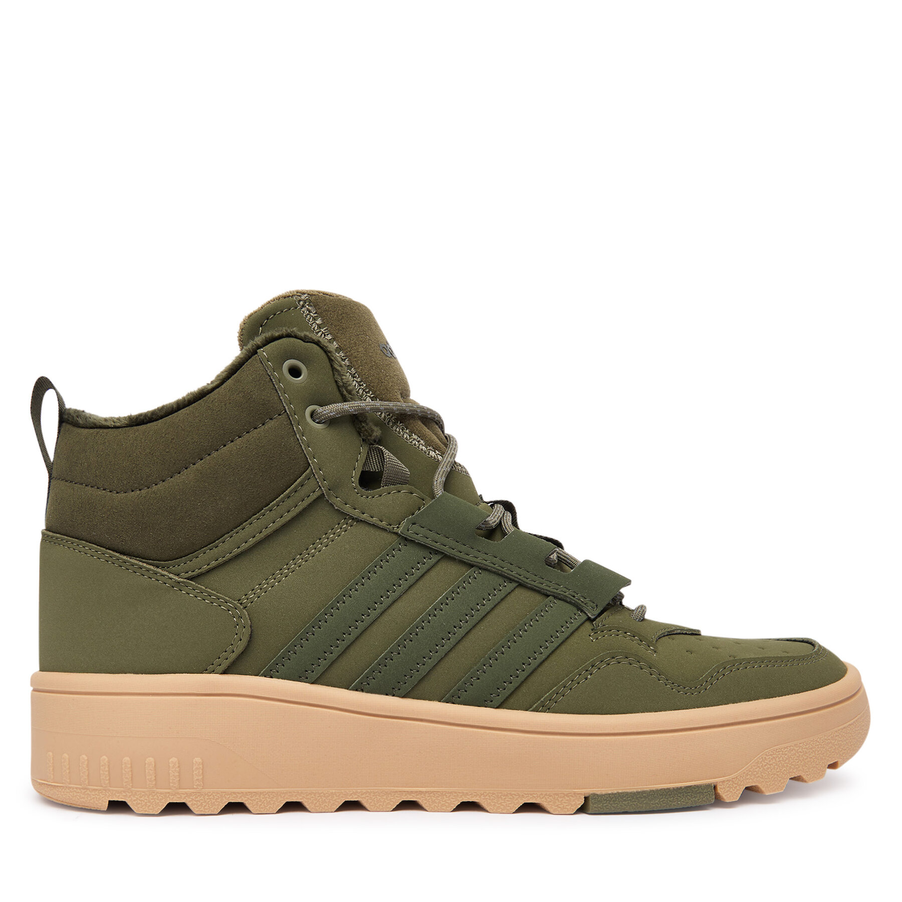 Sneakersy adidas Hoops 4.0 Mid JQ5363 Kaki