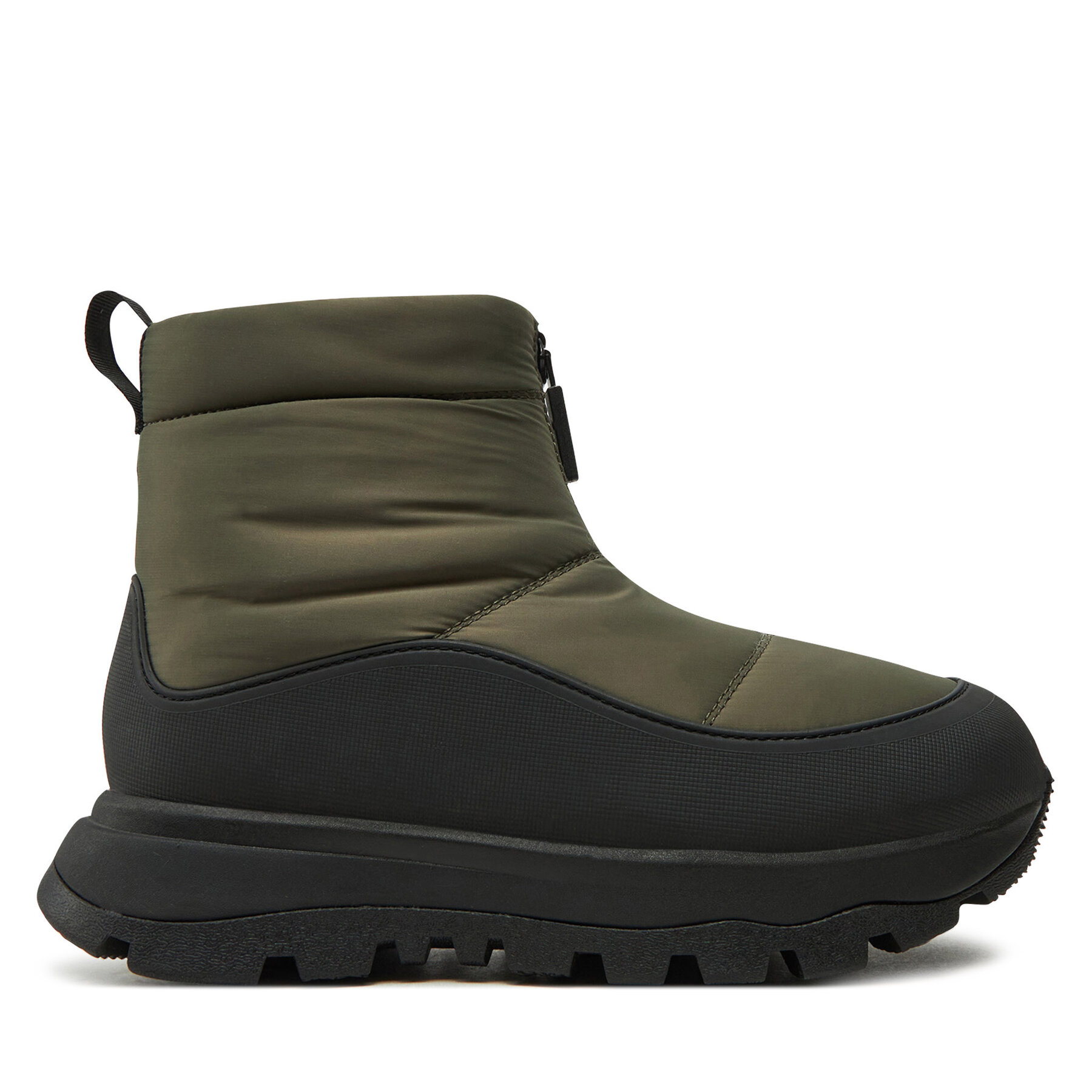 Damen Schneeschuhe FitFlop, Schuhgröße 40, Khakifarben, Neo D-Hyker ID5 B78