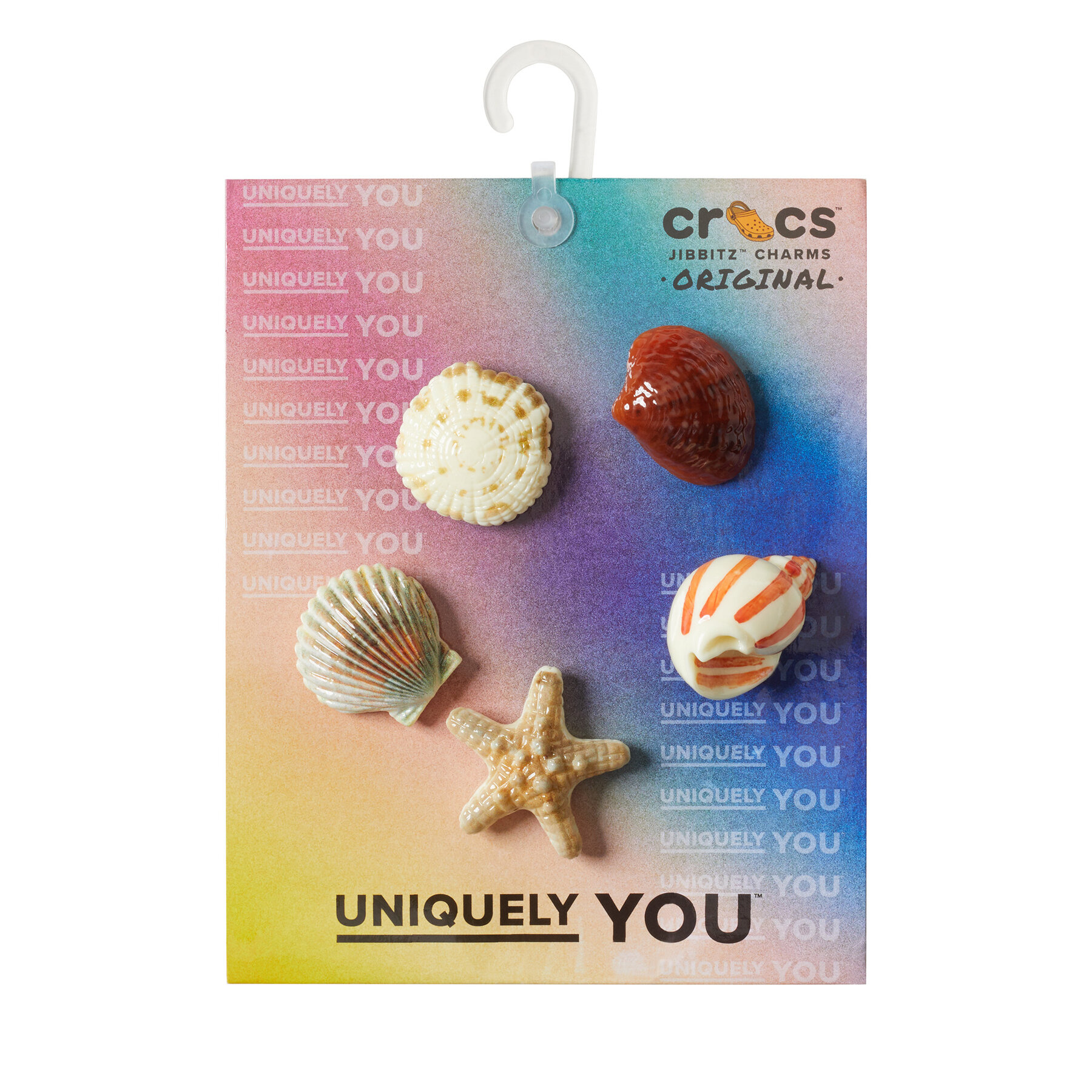 Crocs Διακόσμηση παπουτσιών Crocs Jibbitz™ She Sells Seashells 5-Pack 10014671 Έγχρωμο