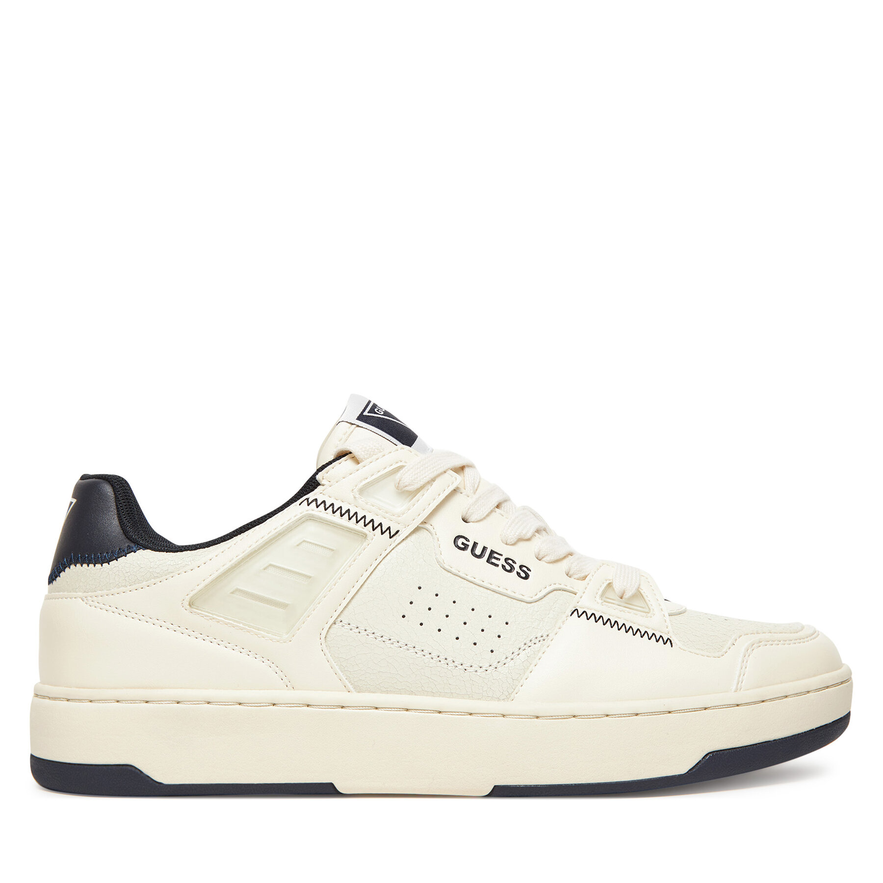 Αθλητικά Guess FMTVIN-ELE12 Εκρού