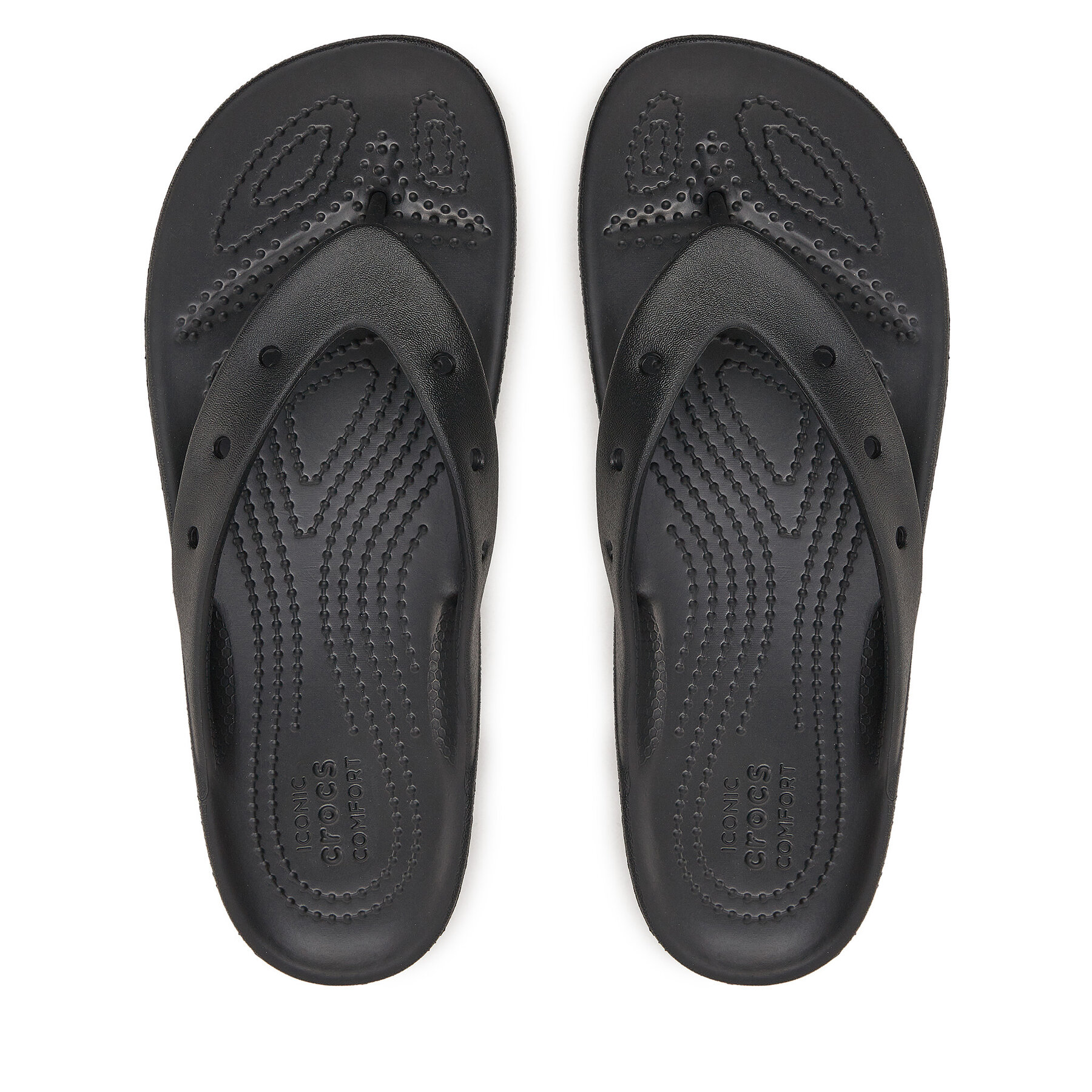 Tåsandaler Crocs Classic Platform Flip W 207714 Svart