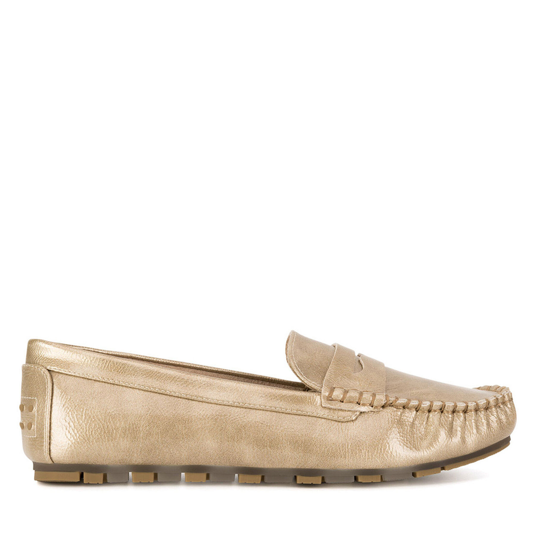 Donna Mocassini JENNY, Taglia 41, Oro, WFA1010-2, taglia : 41