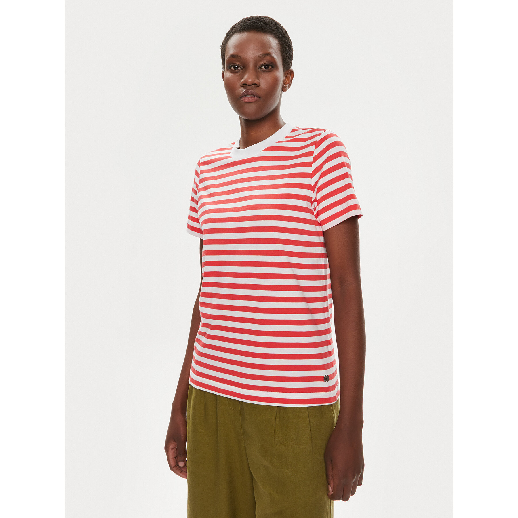 Tamaris Apparel Tamaris Apparel T-Shirt Dabra TAW0892 Ροζ Regular Fit