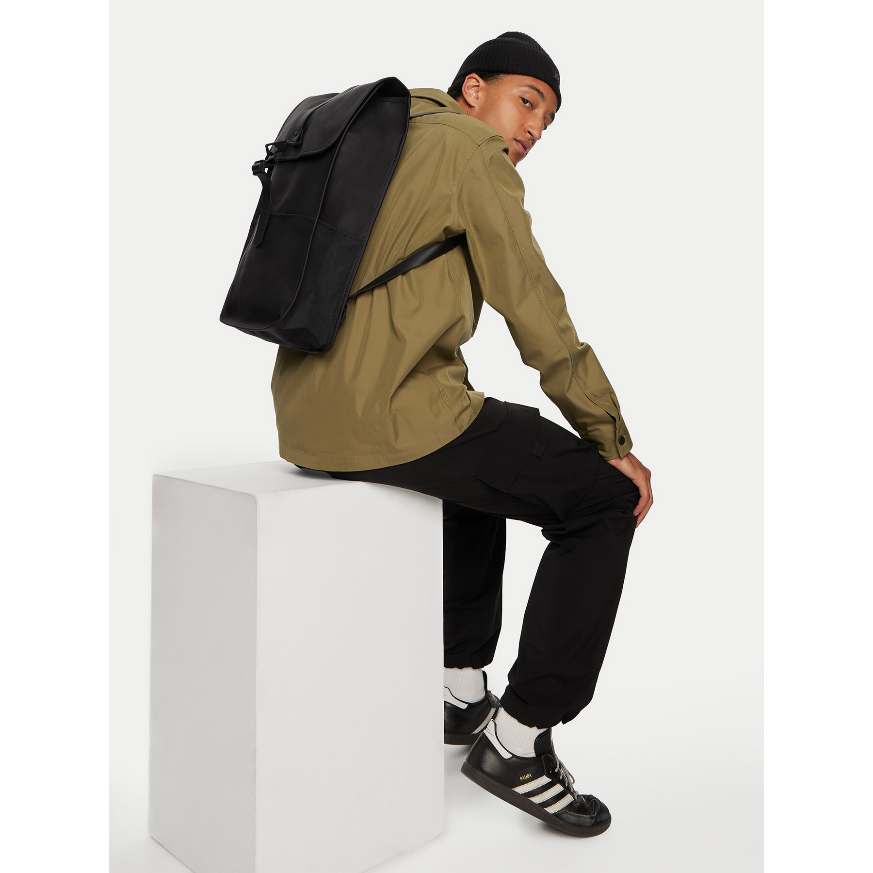 Раница Rains Backpack W3 13000 Черен