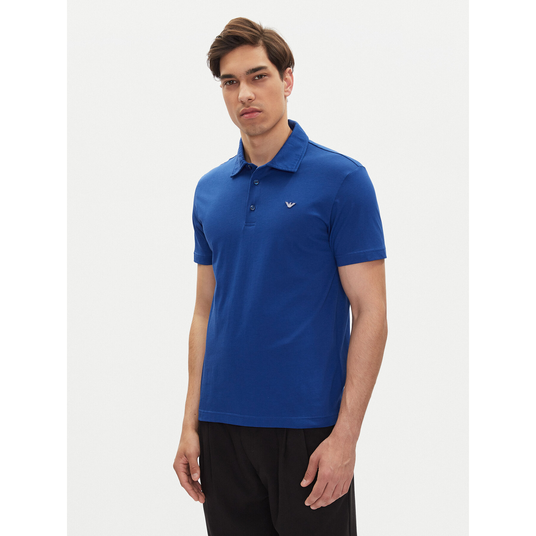 Emporio Armani Pólóing EM000571 AF12331 UB093 Kék Regular Fit