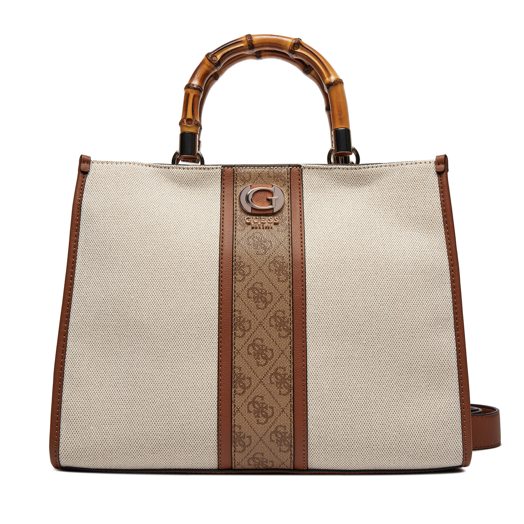 Geantă Guess Kerima (Ag) HWAG93 37220 Écru