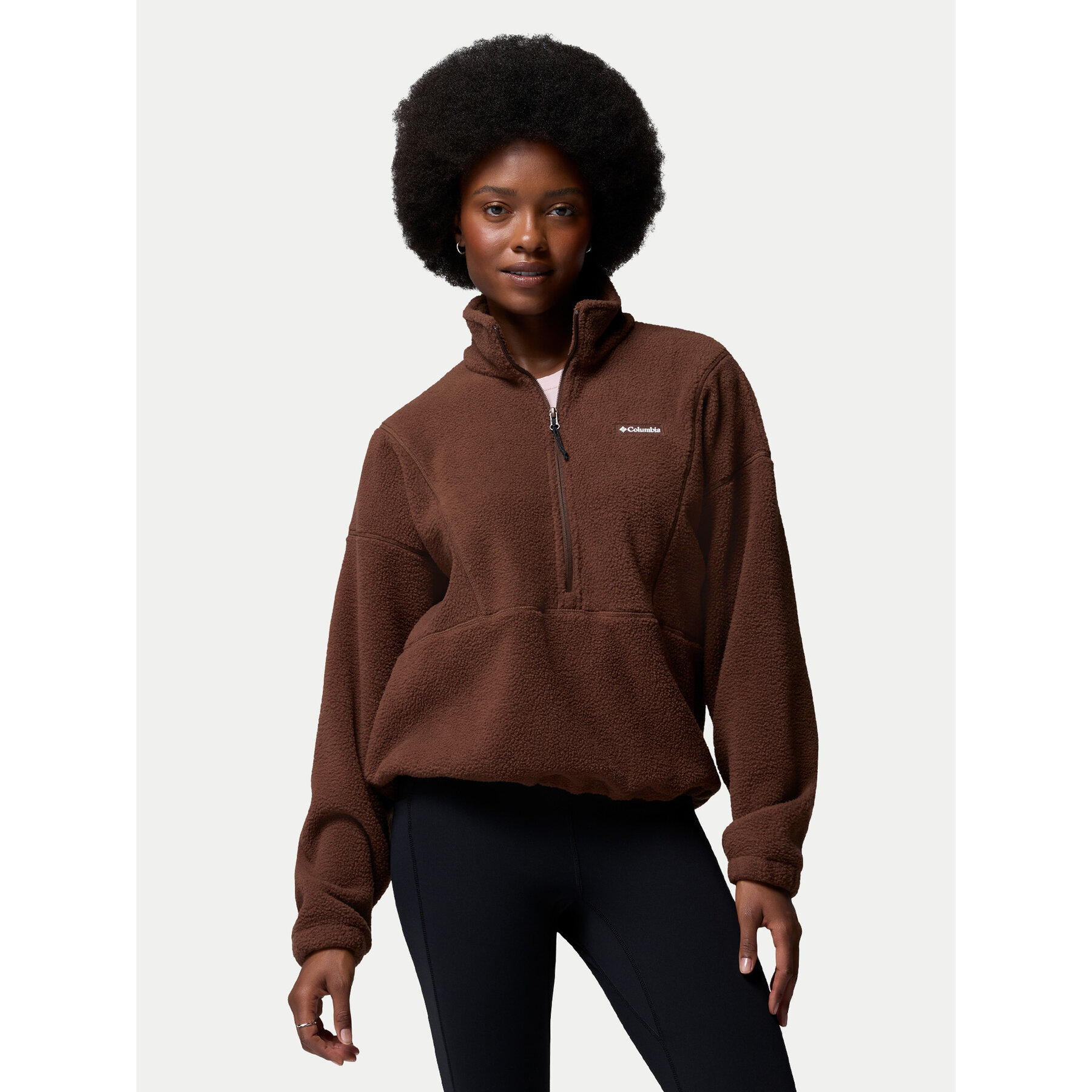 Columbia Fleecejacke Timber Meadow™ Mtr 2173481 Braun Regular Fit