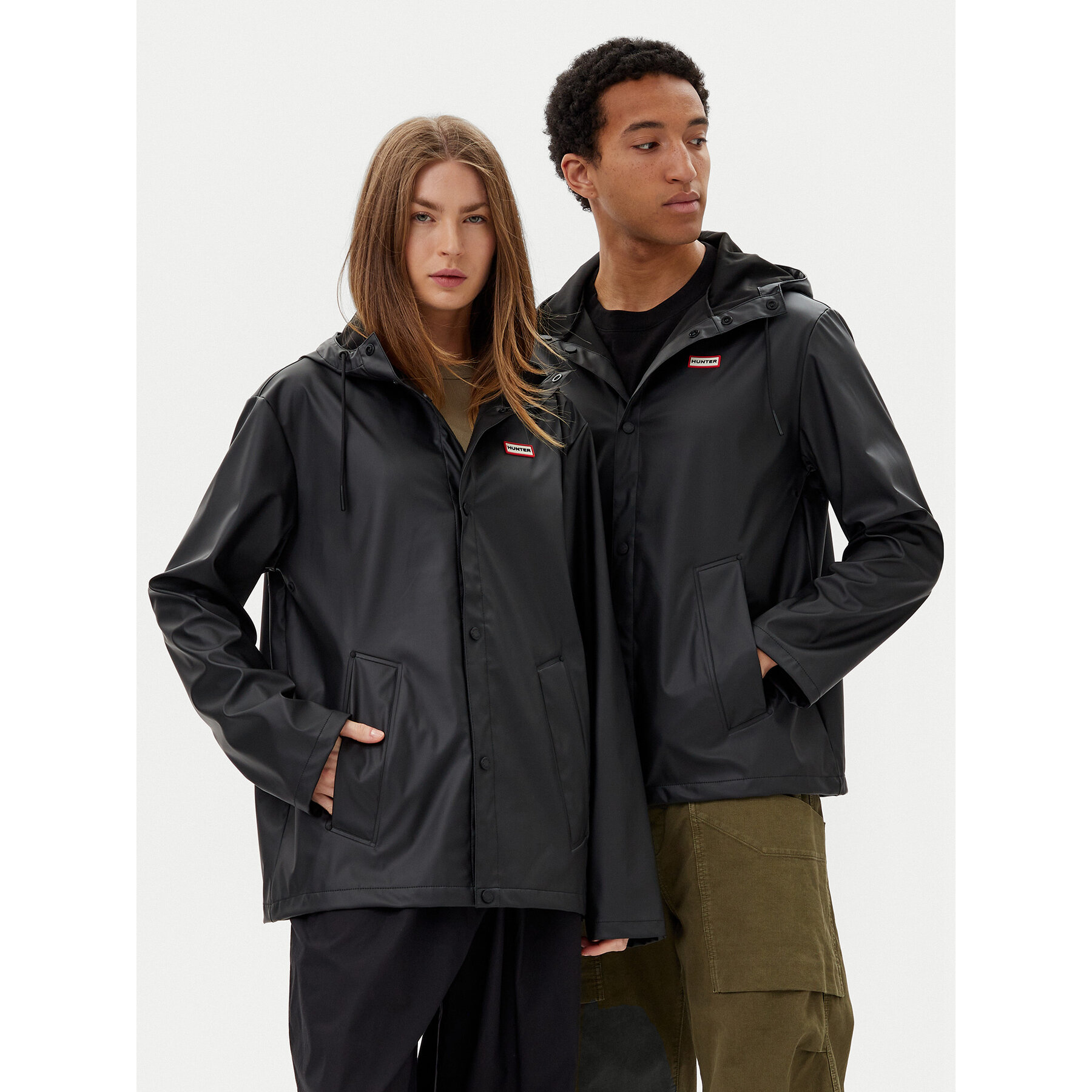 Hunter Vodootporna jakna Izzy Unisex HARU0012251 Crna Regular Fit