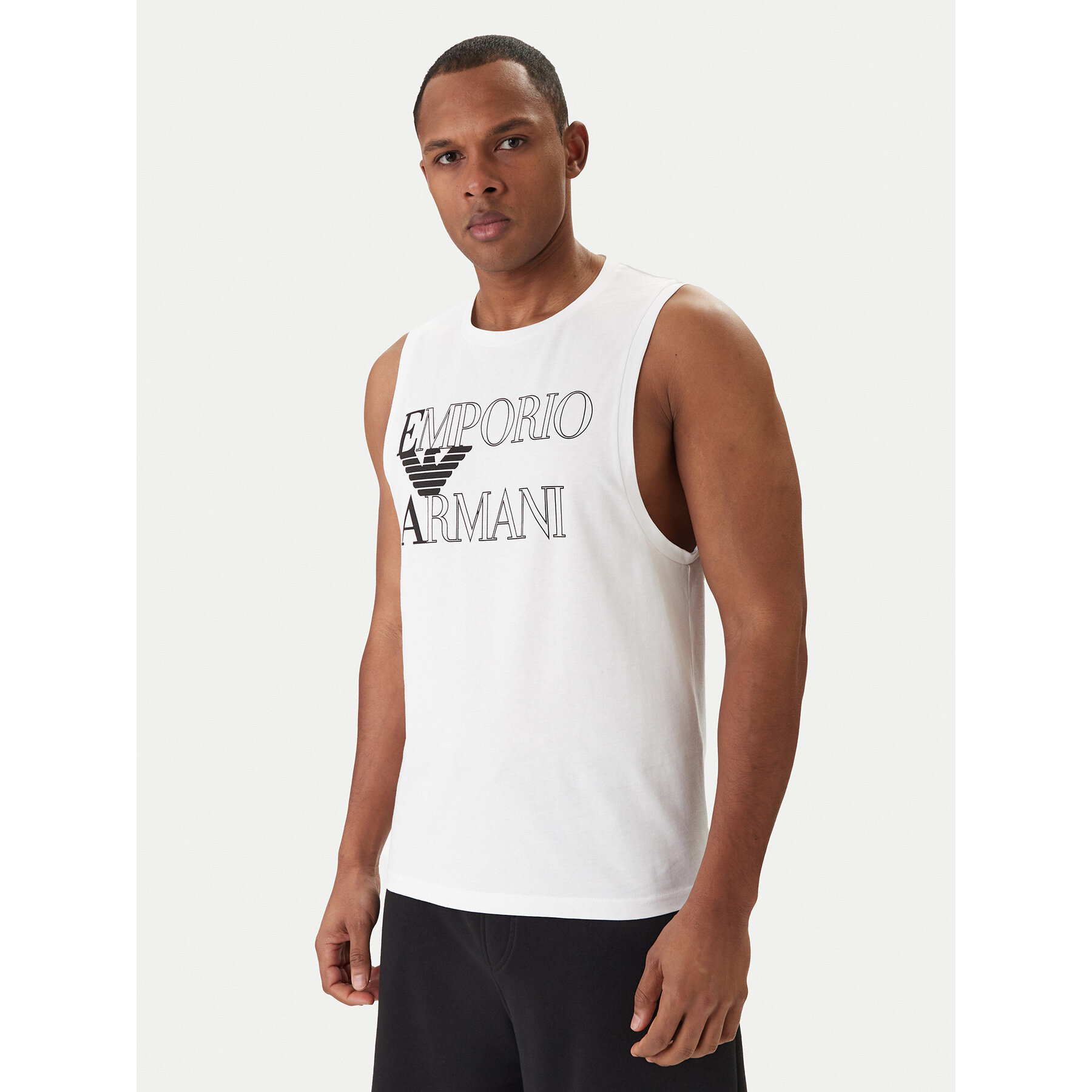 Emporio Armani Tank-Top EM000572 AF20434 U0002 Weiß Regular Fit