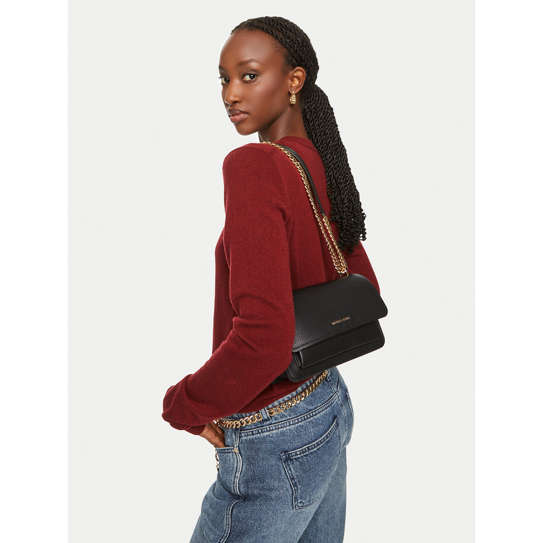 Torbica MICHAEL Michael Kors 30T4GC7L3T Crna