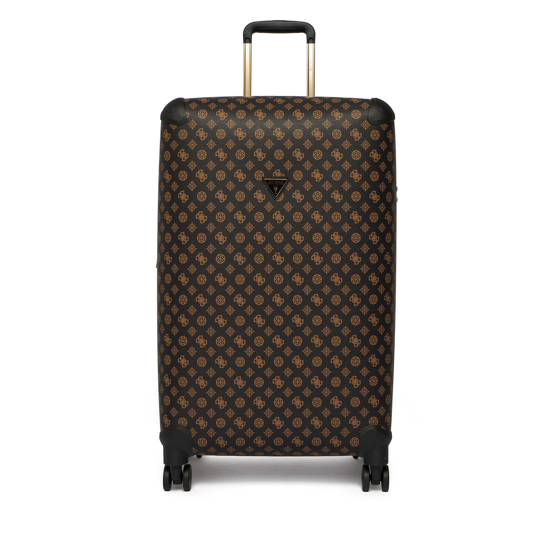 Veľký kufor Guess Wilder Travel TWHP74 52988 Tmavo hnedá