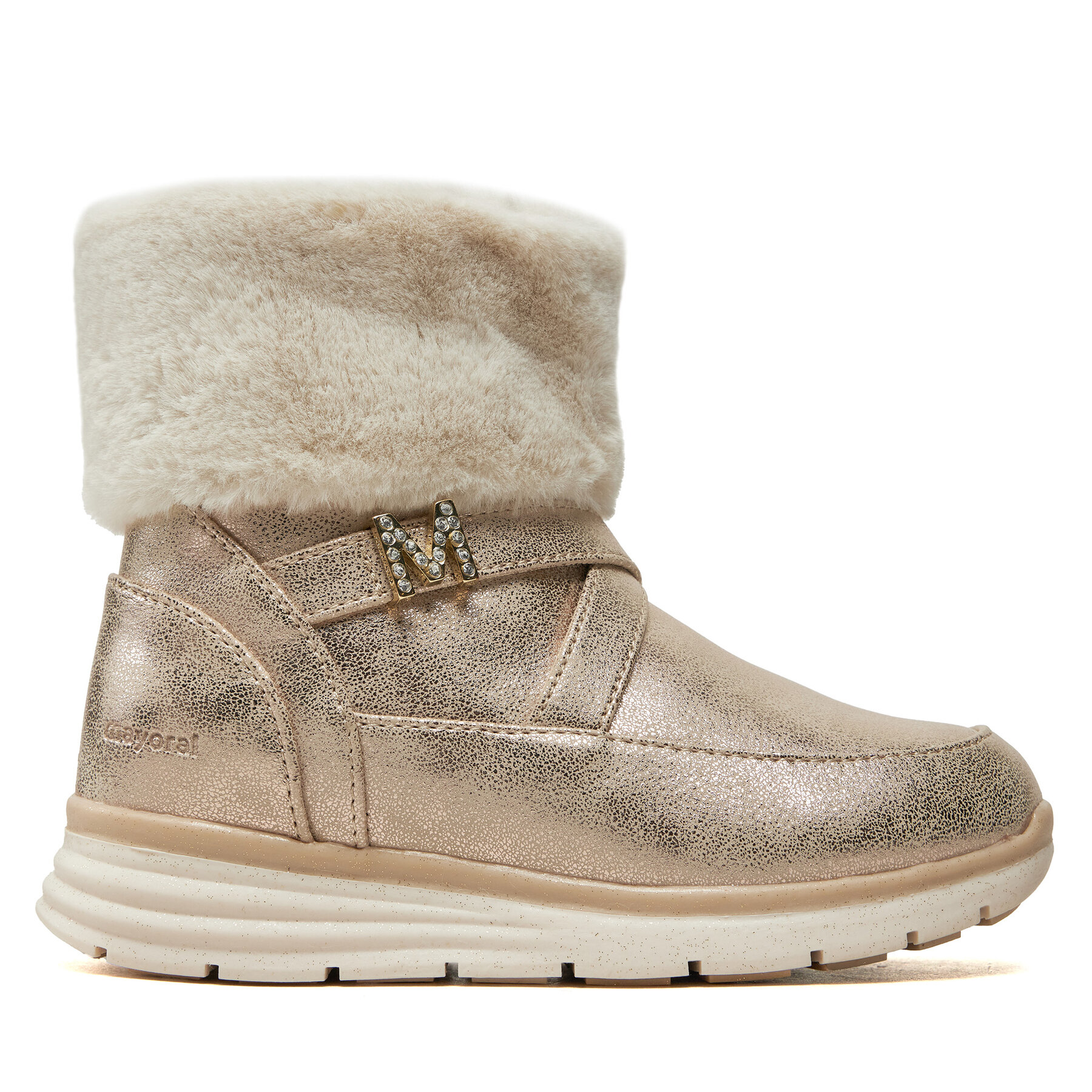 Botines planos Mayoral 44486 Oro
