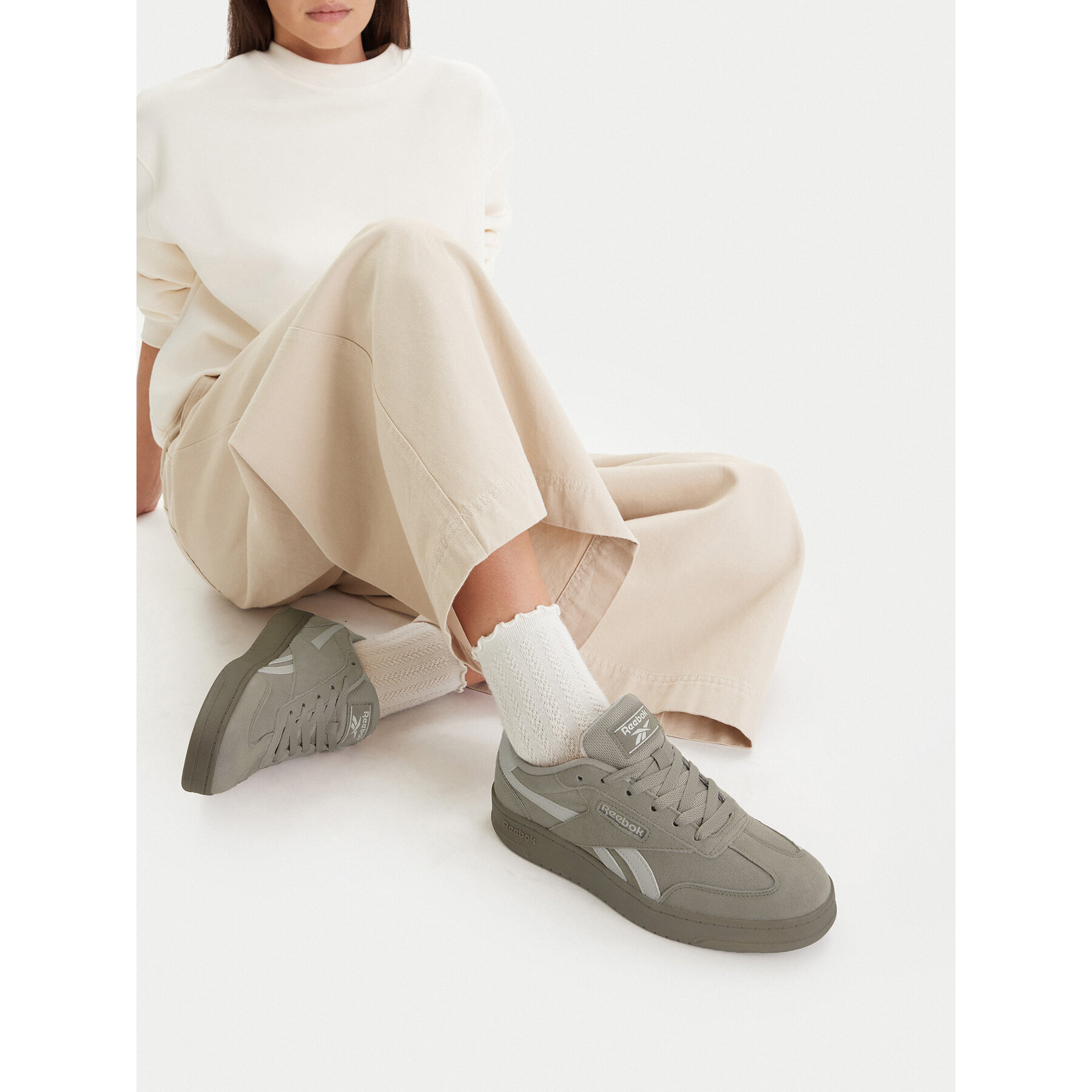 Tenisice Reebok CEO-FORTE LOUNGER DOUBLE UP AR30255WTCC Smeđa