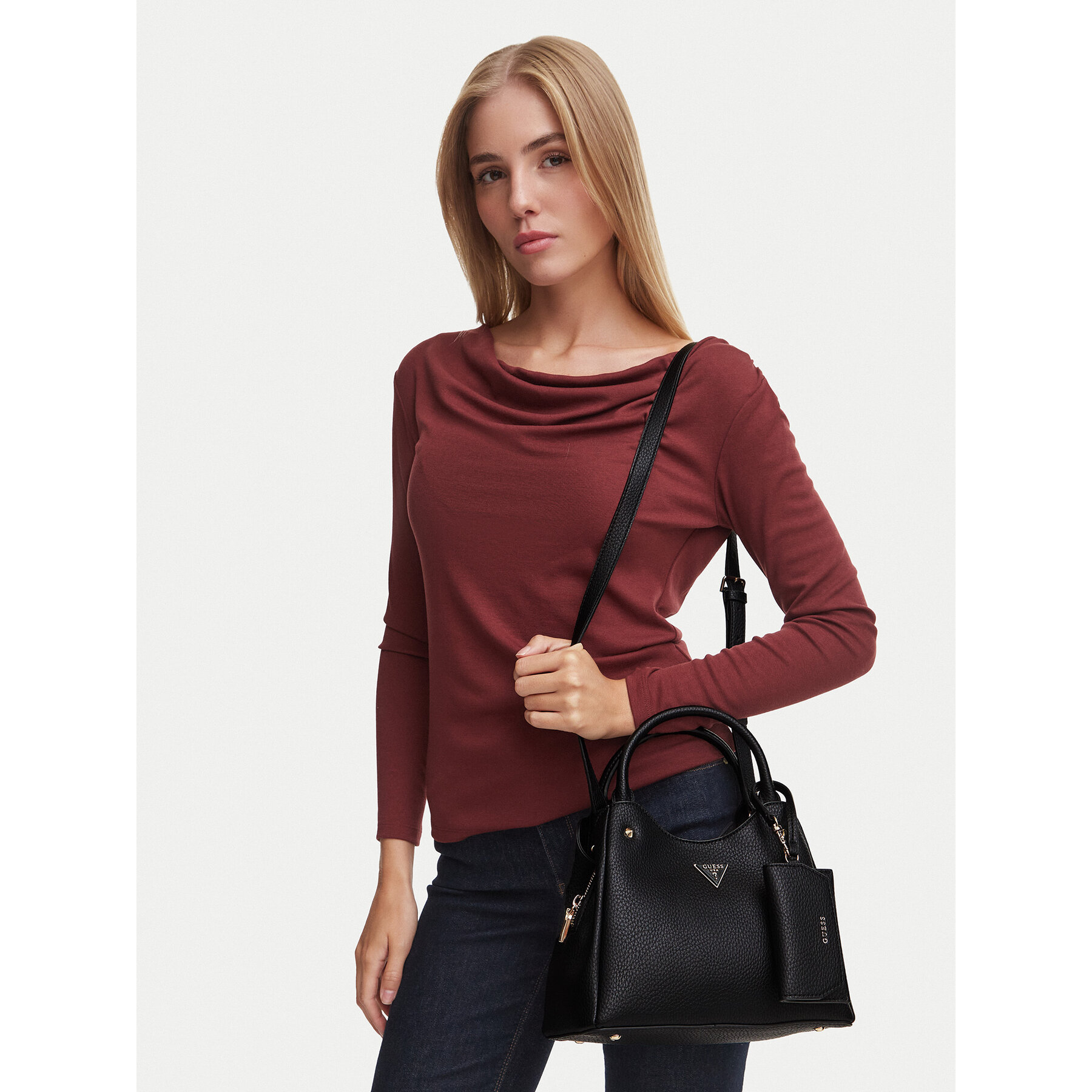 Borsetta Guess Lorella HWBG23 06220 Nero
