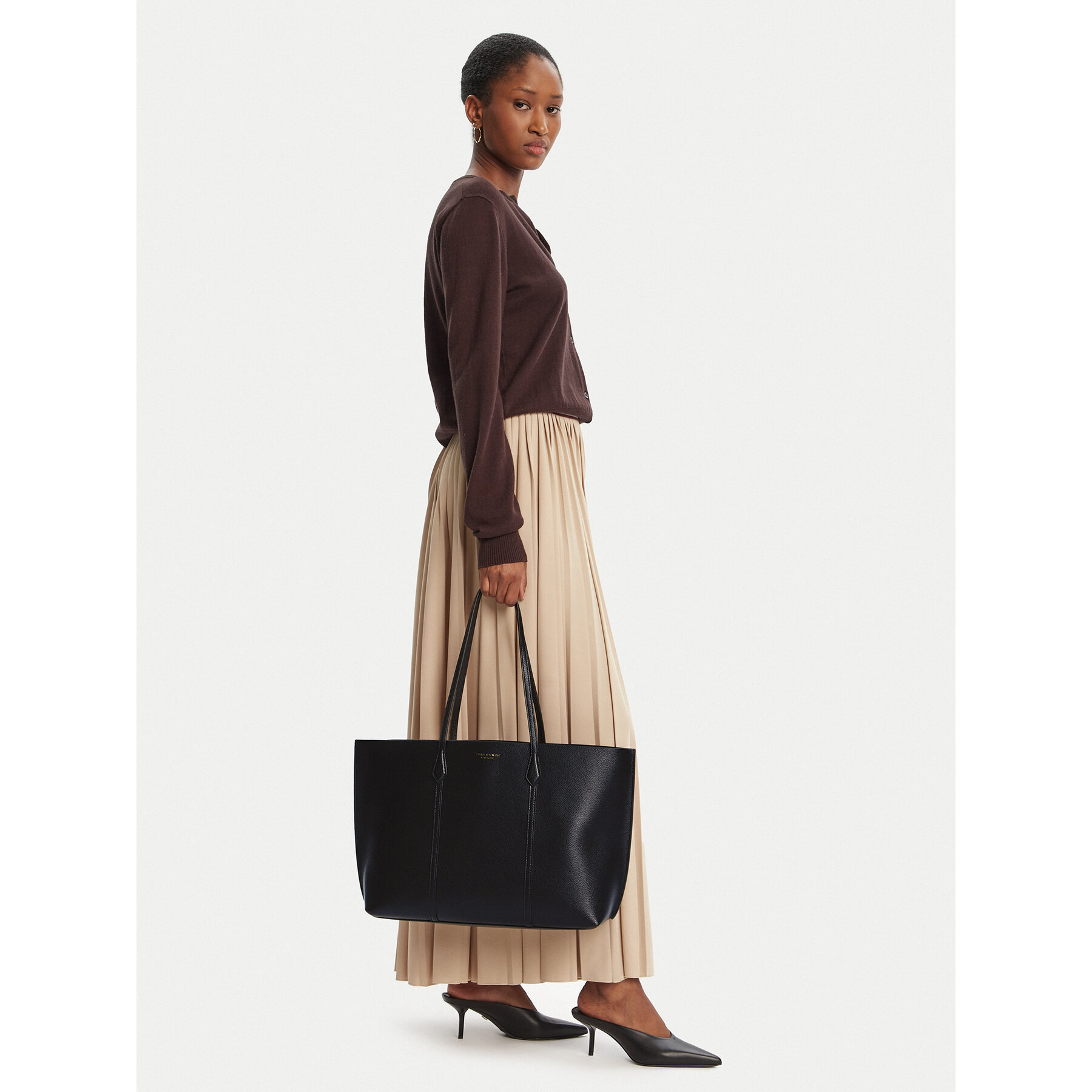 Borsetta Tory Burch Perry Tote 169476 Nero