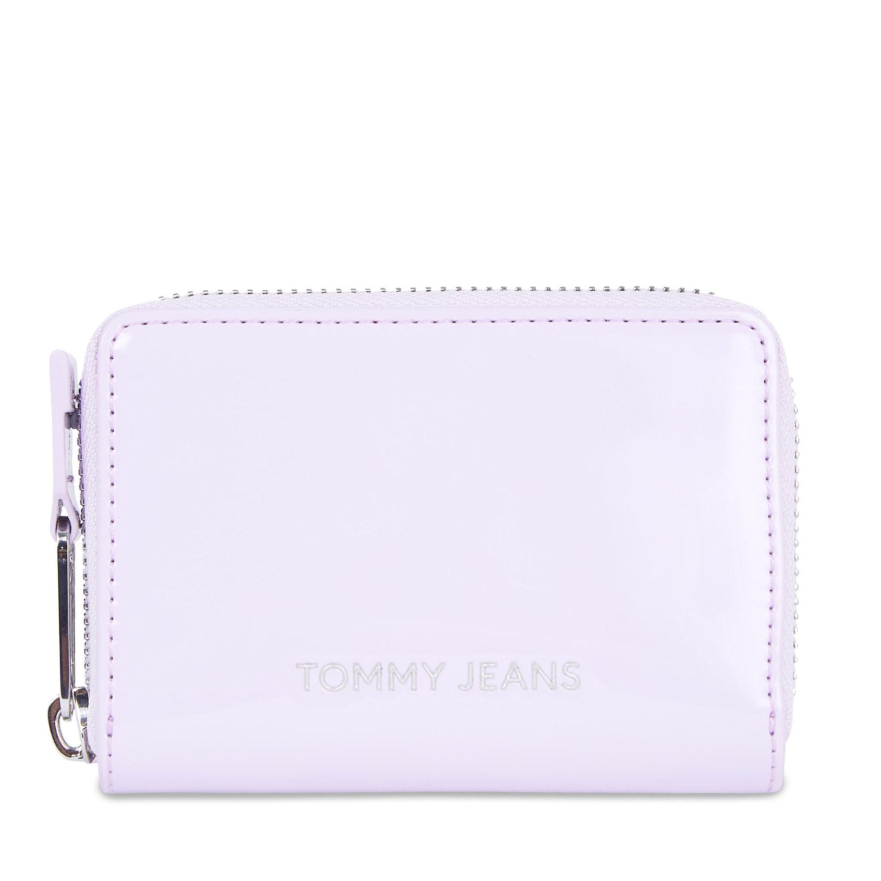 Malá dámska peňaženka Tommy Jeans Tjw Ess Must Small Za Patent AW0AW15935 Fialová