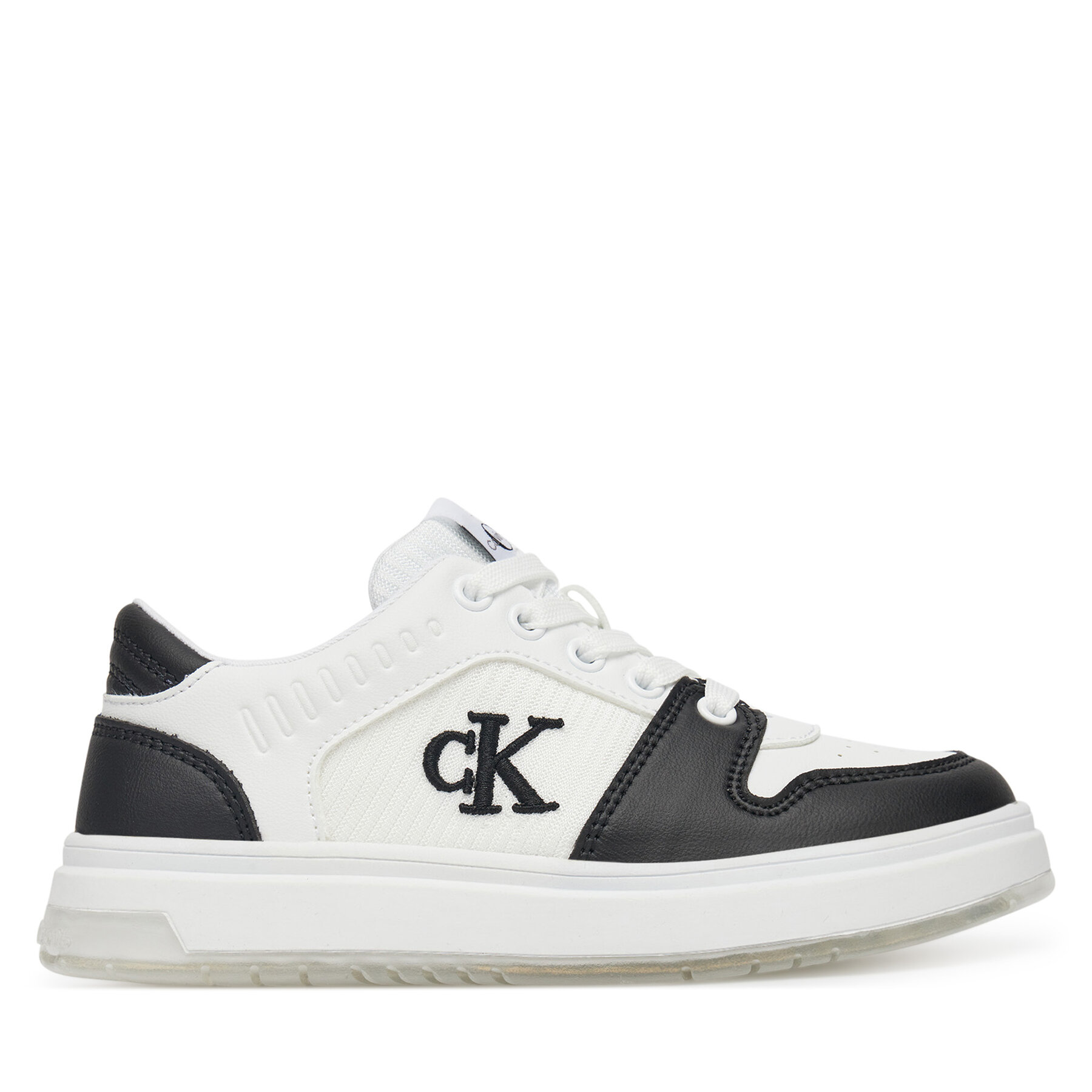 Sportcipők Calvin Klein Jeans Low Cut Lace-Up Sneaker V3X9-82093-1697 M Fehér