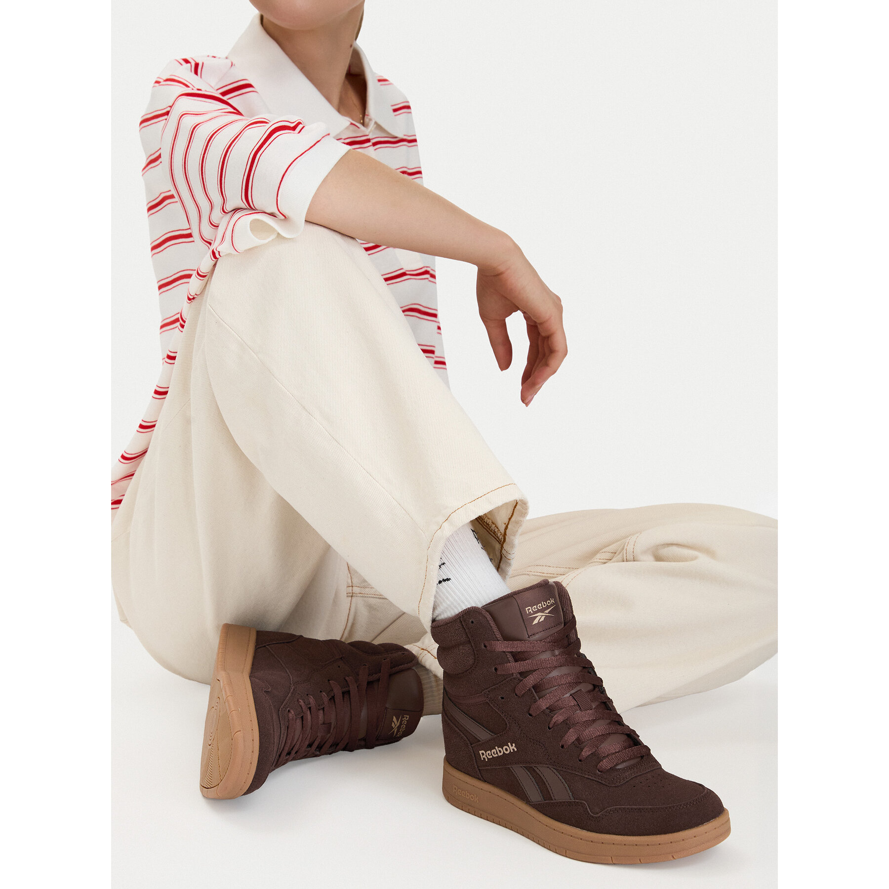 Superge Reebok C-BB WEDGE 100286769 Rjava