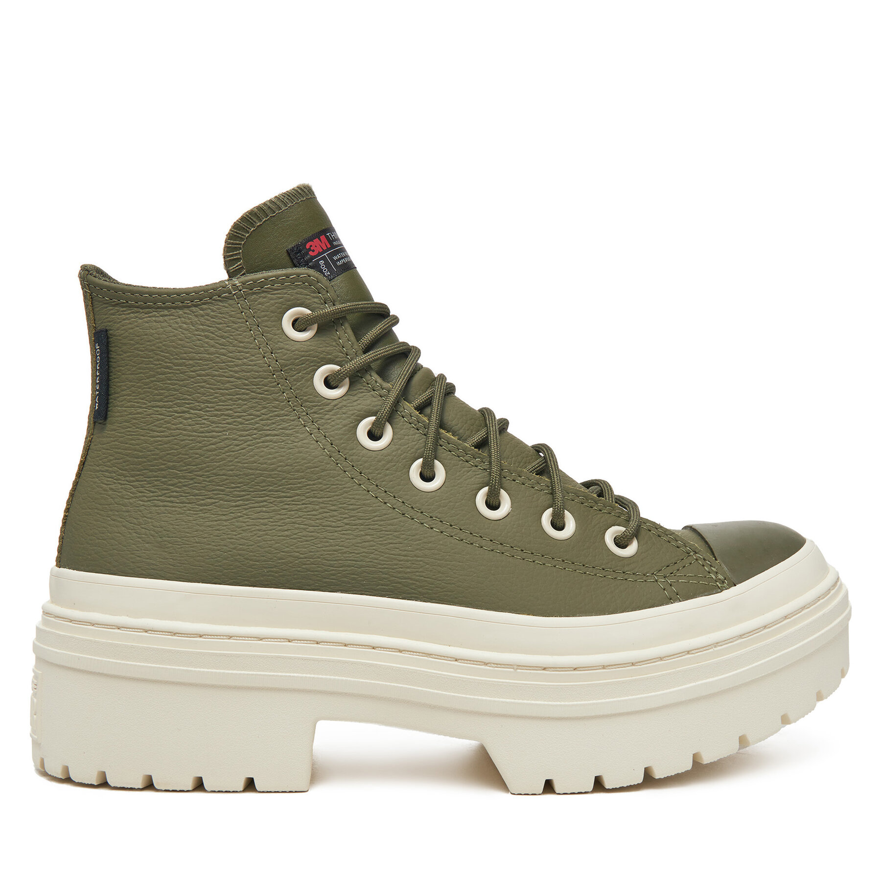 Tornacipő Converse Chuck Taylor All Star Lugged Heel Platform Waterproof A11163C 306 Zöld