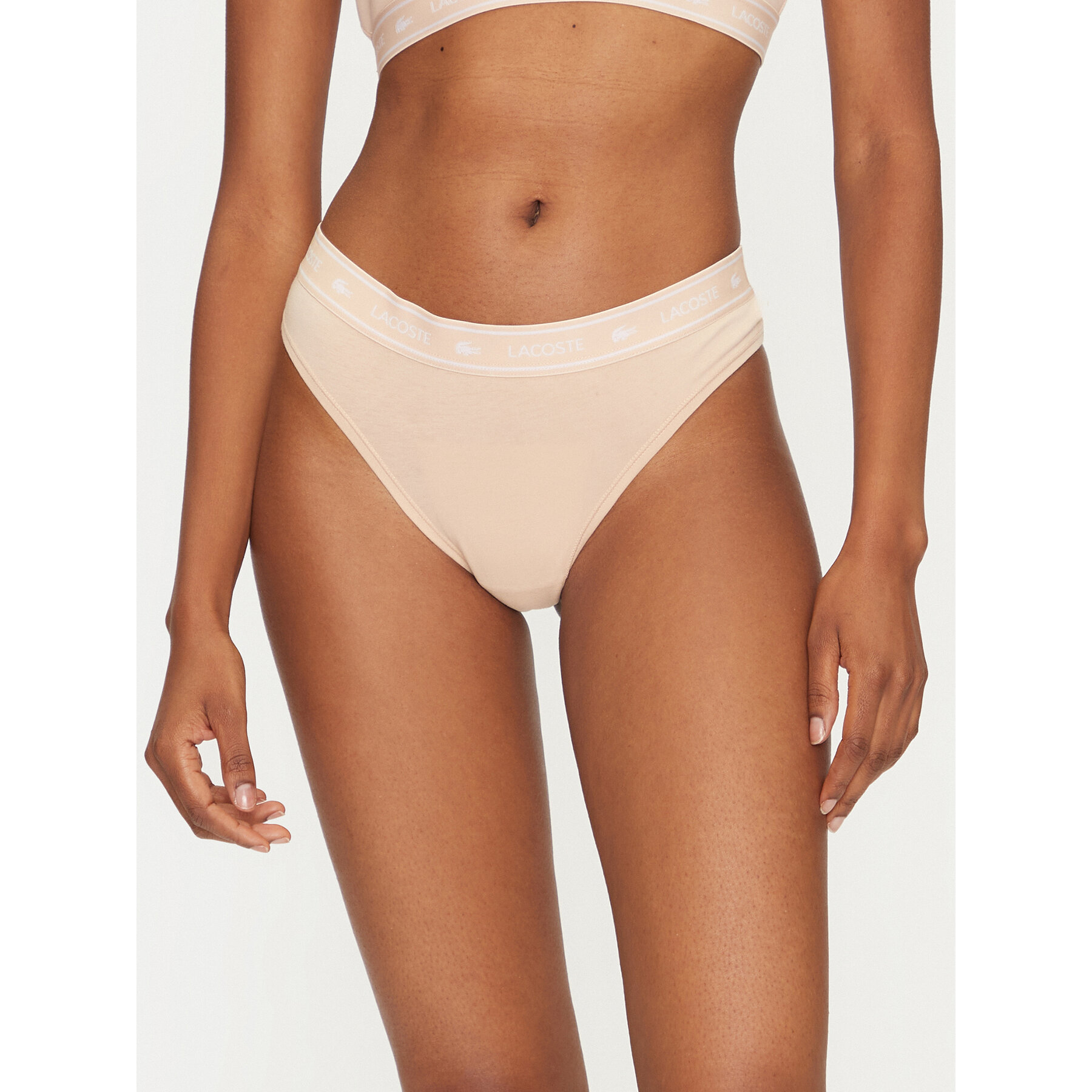 Lacoste Perizoma 8F1342 Beige