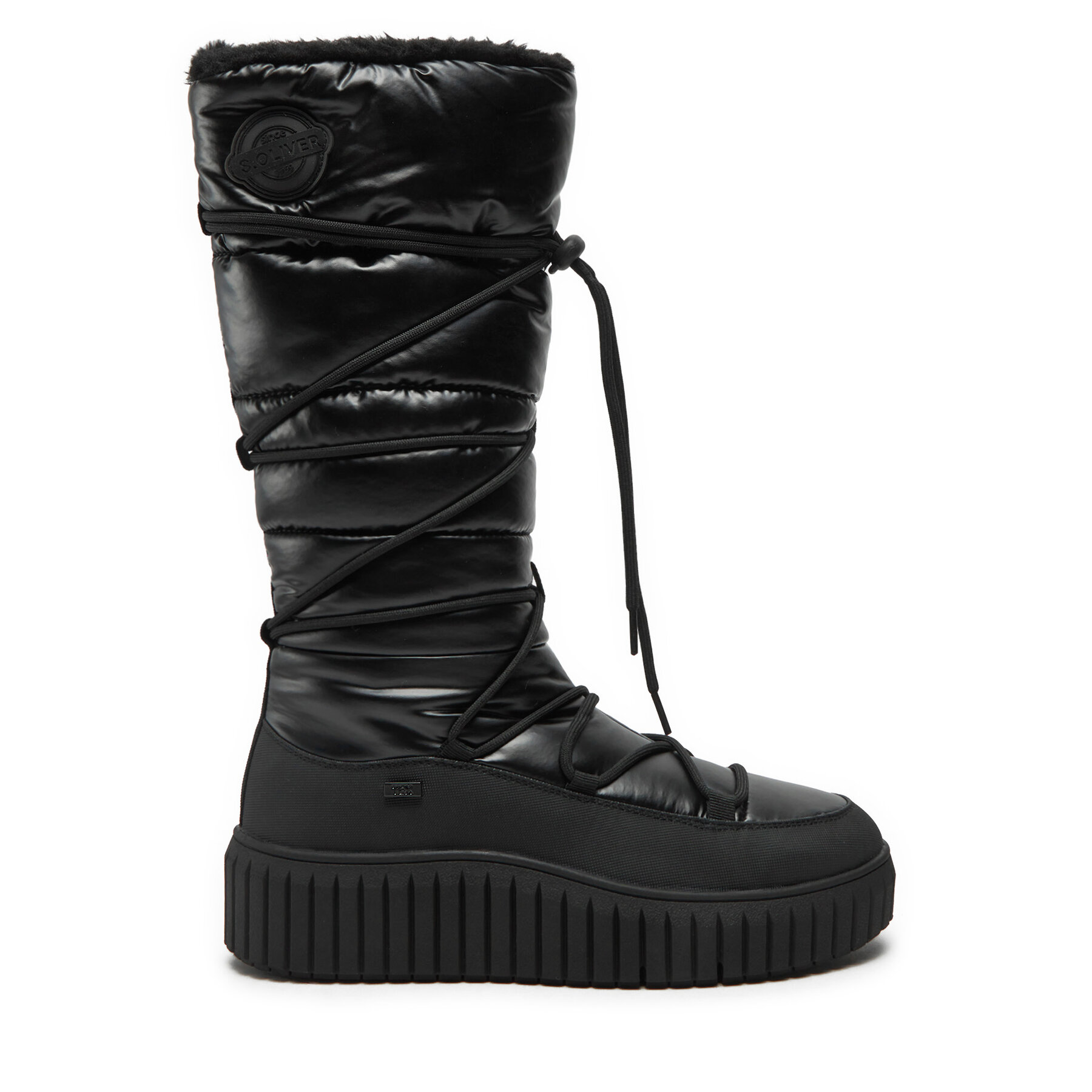 Damen Schneeschuhe s.Oliver, Schuhgröße 41, Schwarz, 5-26442-43