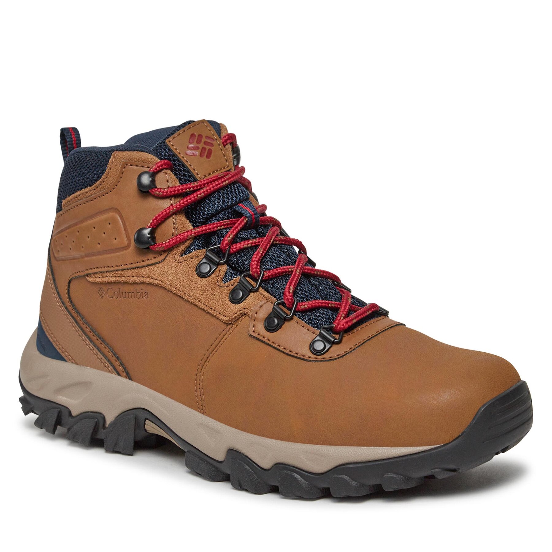 Columbia Παπούτσια πεζοπορίας Columbia Newton Ridge™ Plus Ii Waterproof 1594731 Light Brown/ Red Velvet 234