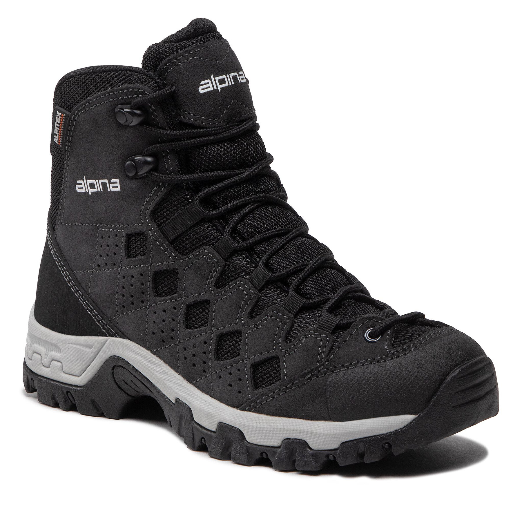 Trekkings Alpina Simbia Mid 623R-8K Black 623R-8K imagine super redus 2022