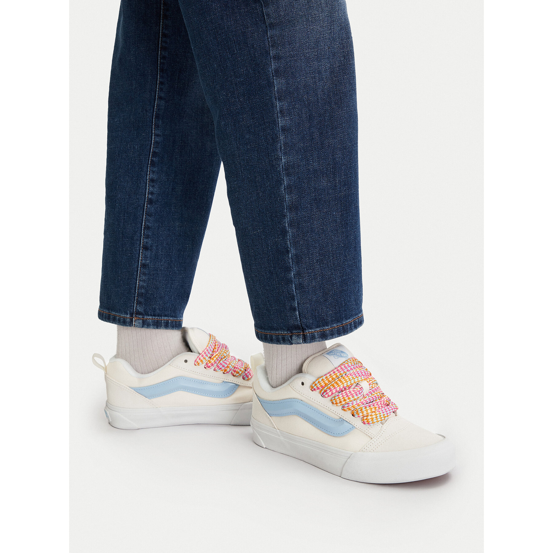 Tenisice Vans Knu Skool VN000D6ZZ5D1 Écru