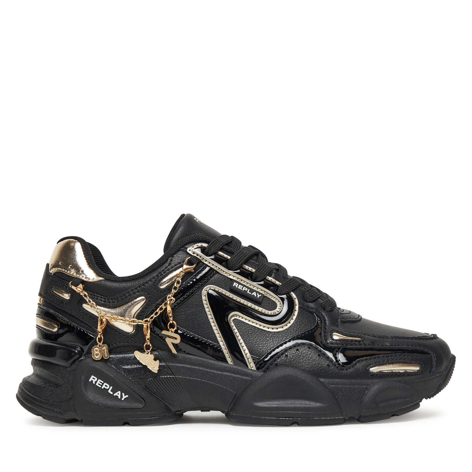 Sneakers REPLAY GWS9N .000.C0013L Negru