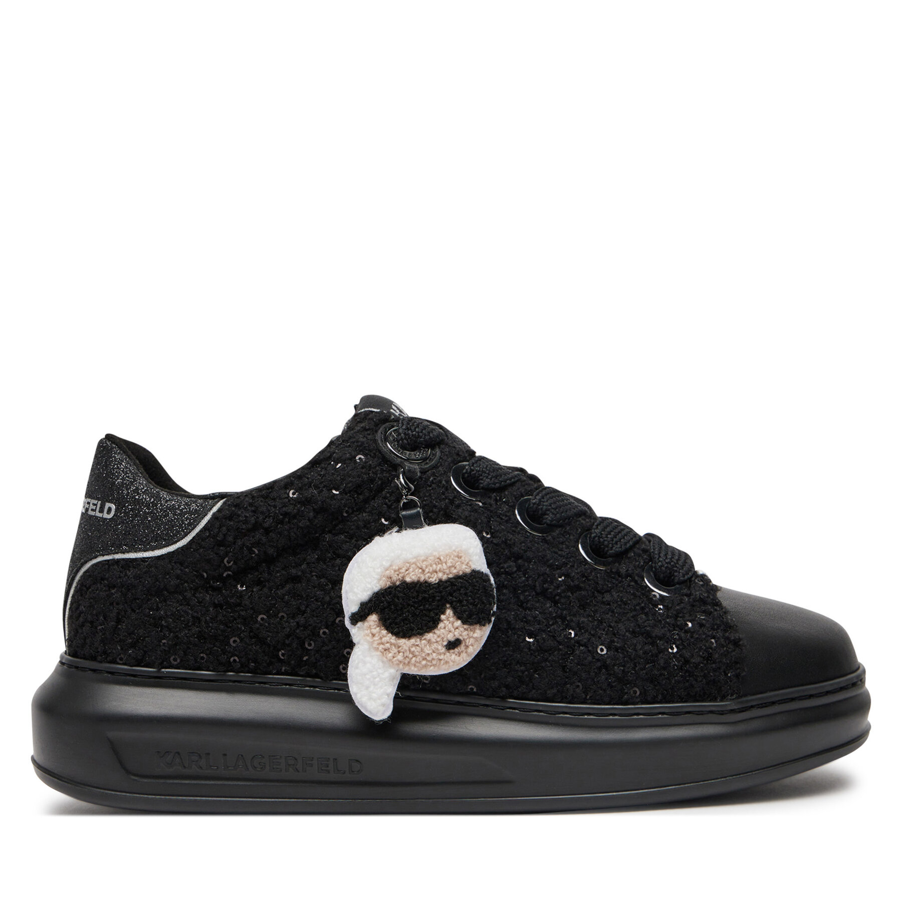Damskie Sneakersy KARL LAGERFELD, Rozmiar 41 Czarny KL62576W