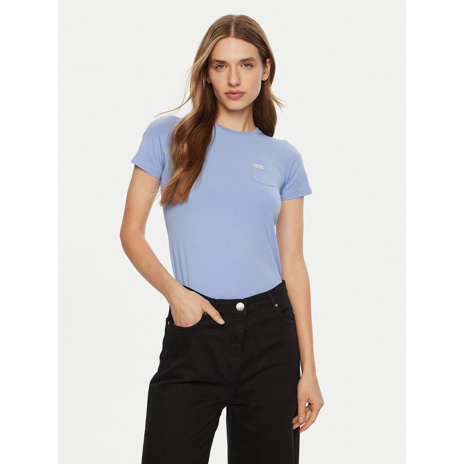 Guess Jeans T-shirt W5RI52 J1314 Blu Regular Fit