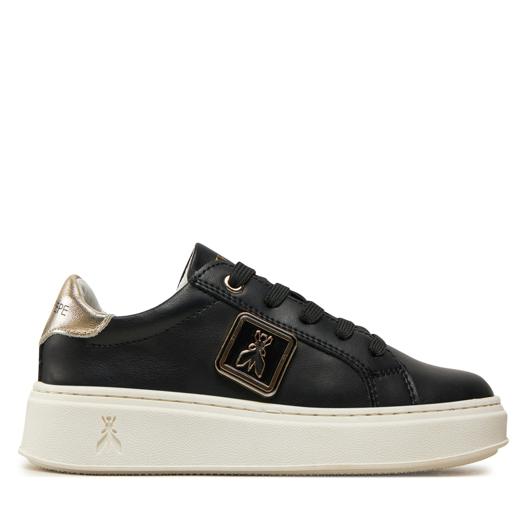 Dámske Sneakersy Patrizia Pepe, Rozmer: 32, Čierna, PJ853.31 S