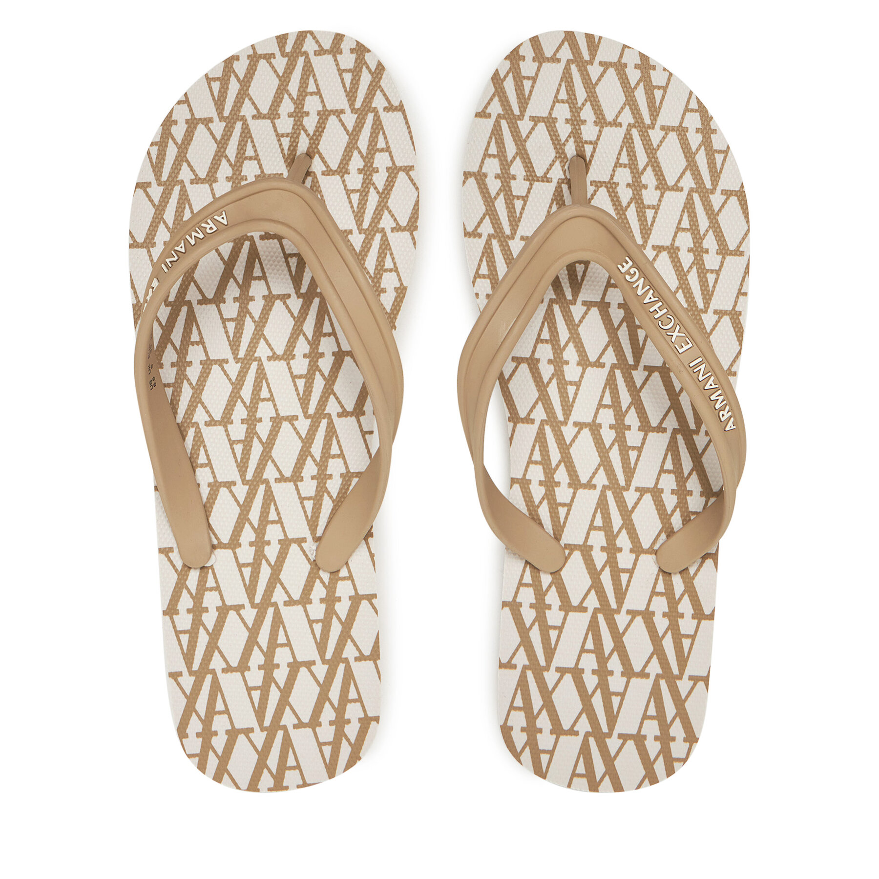 Női Flip-flops Armani Exchange, Méret: 39, Bézs, XDQ010 XV700 U631