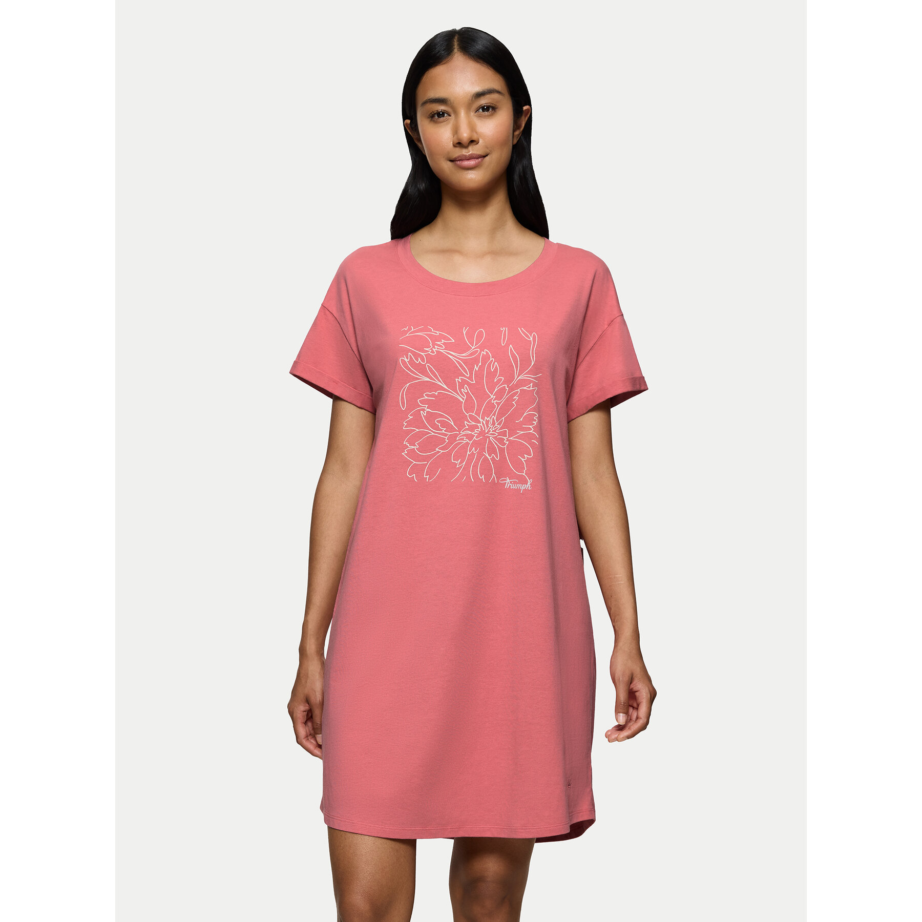 Triumph Νυχτικό 10222566 Ροζ Regular Fit