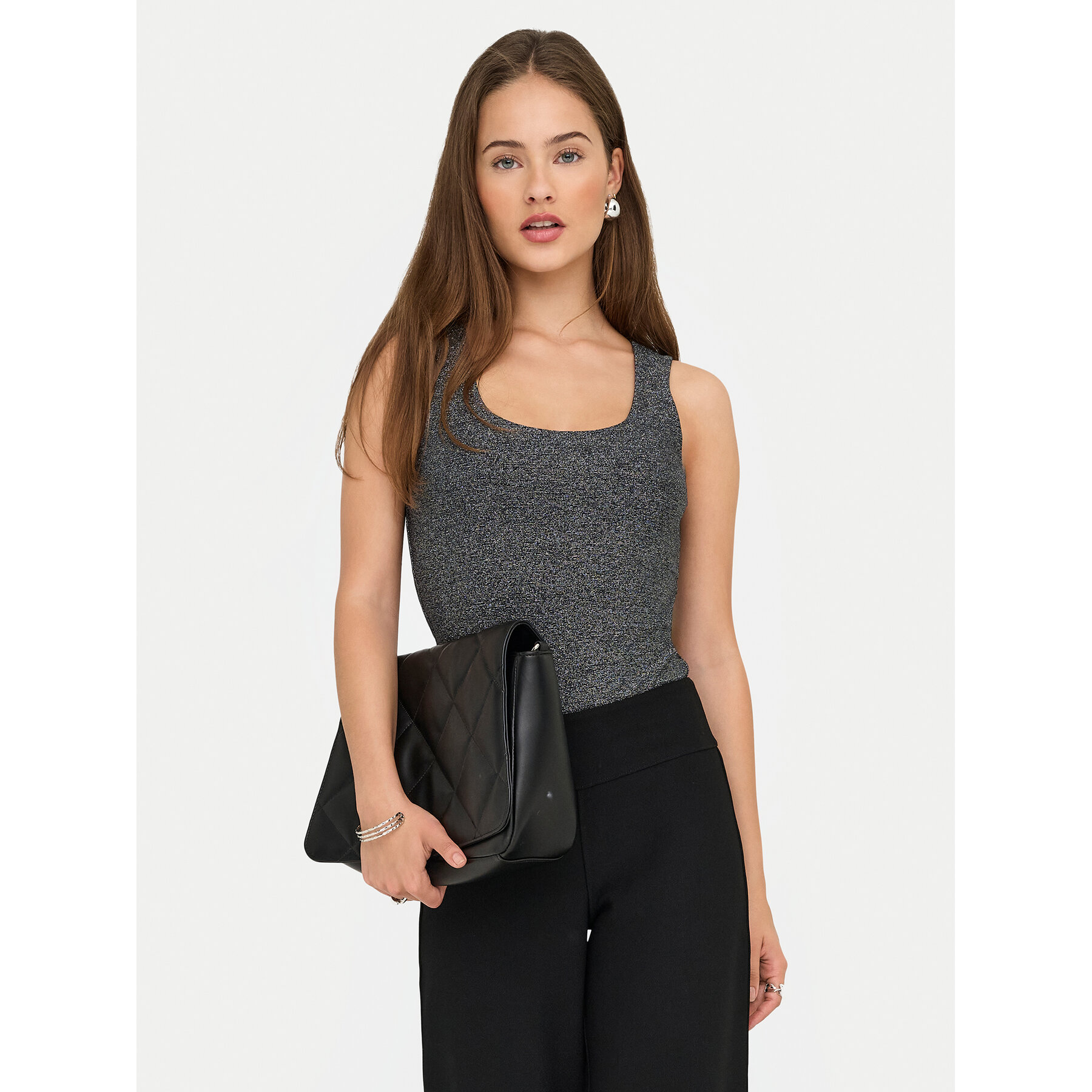 ONLY Top Lea 15356494 Siva Regular Fit